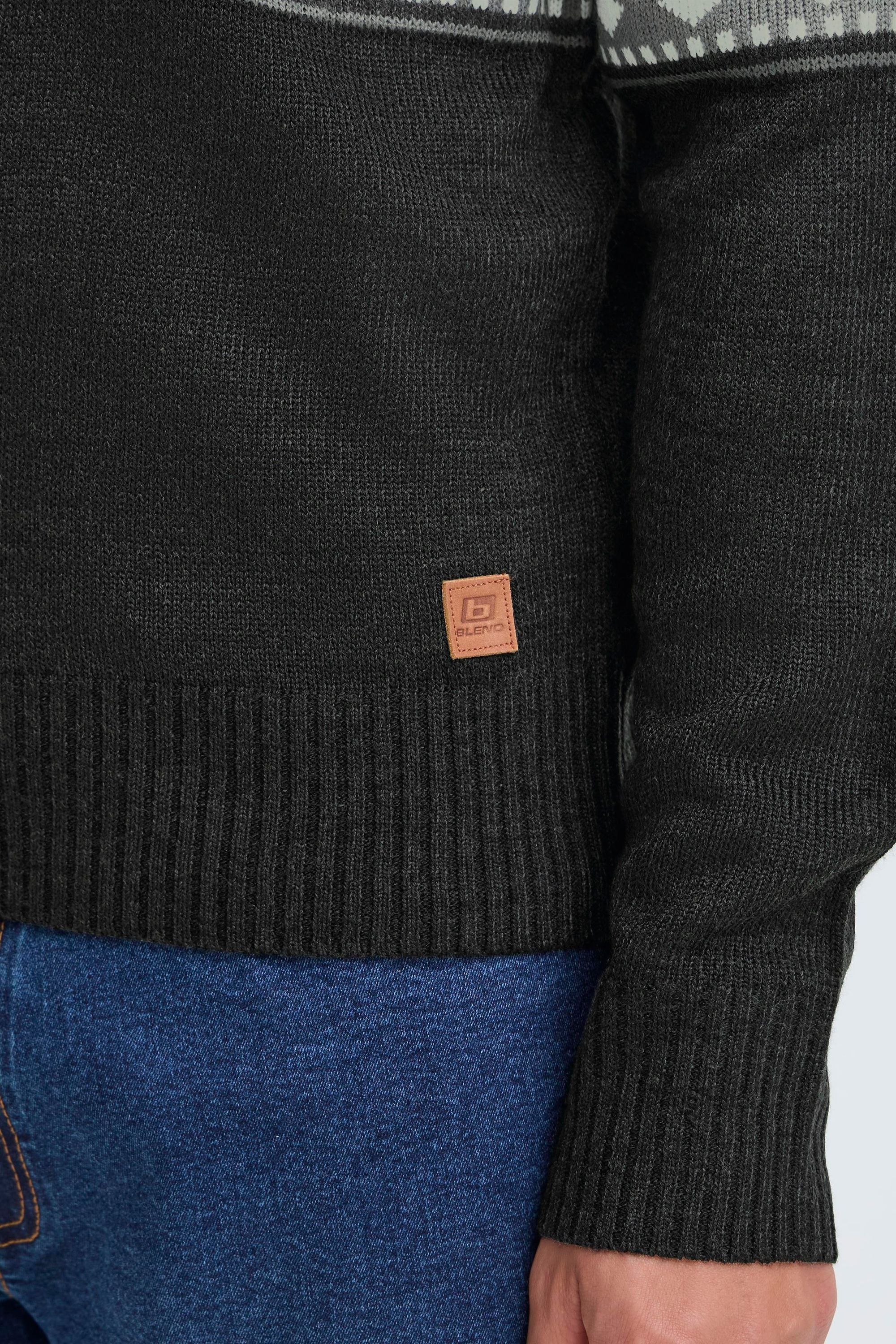 Blend Strickfleece-Pullover »Strickpullover BHNohr«