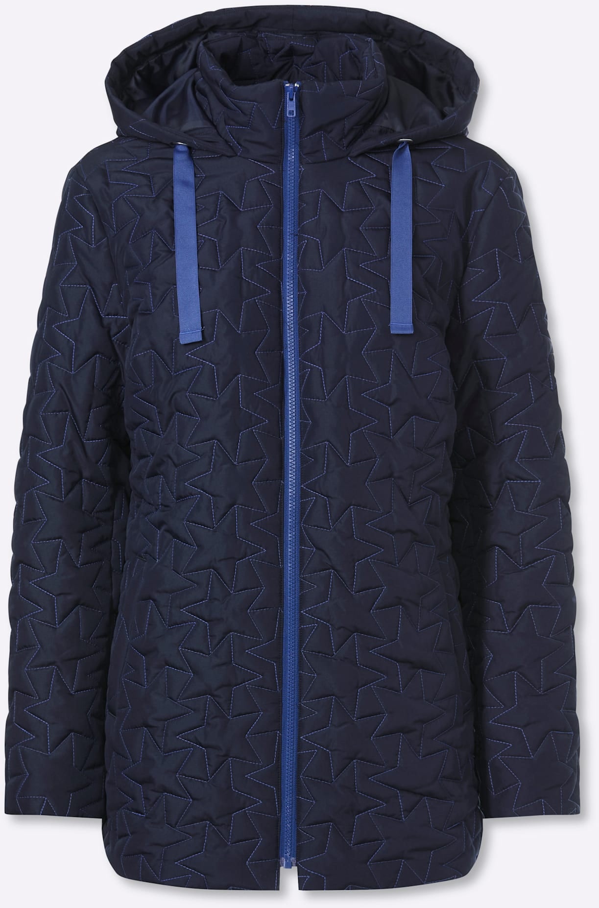 Classic Basics Steppjacke mit Kapuze