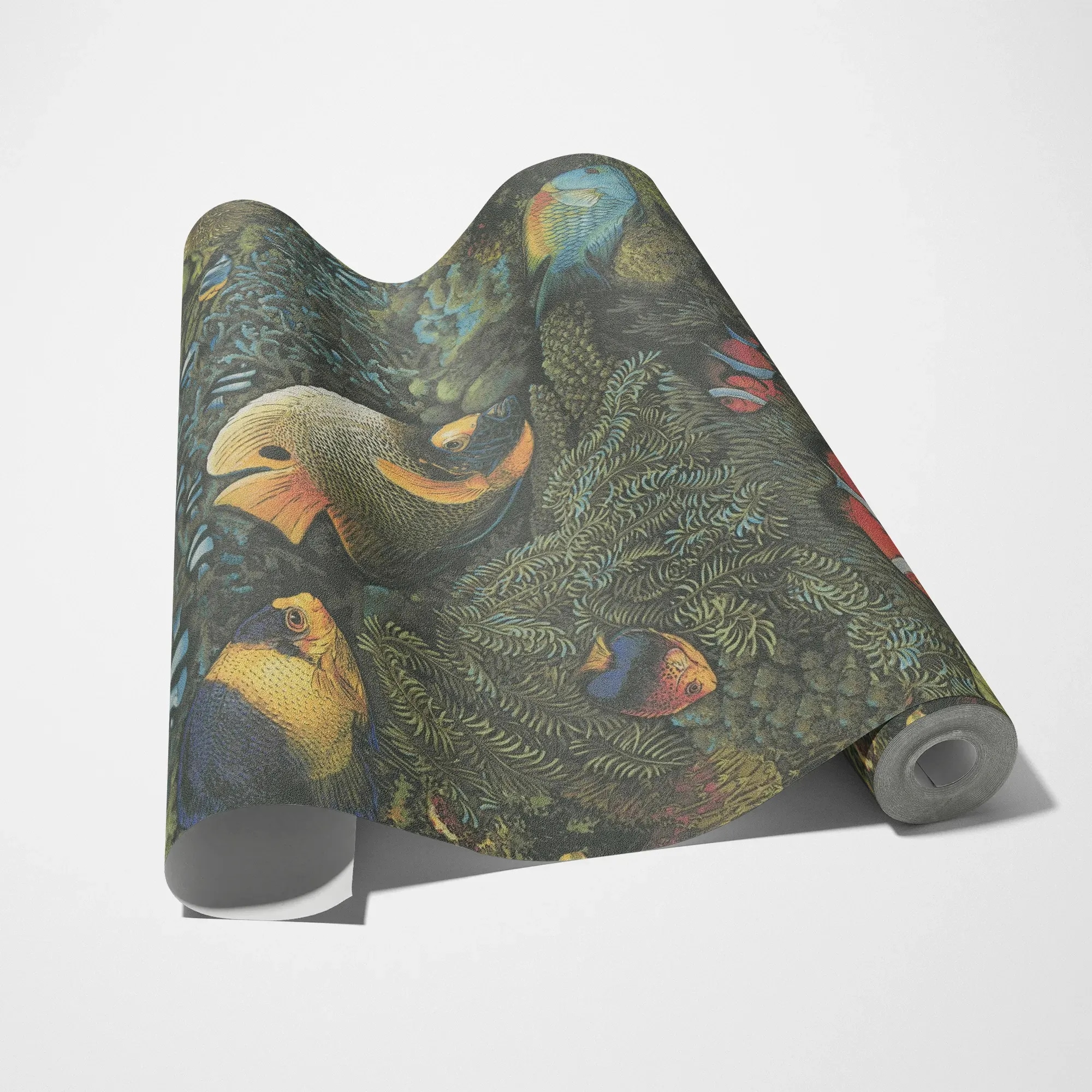 living walls Vliestapete »LIMITED – Tropische Unterwasserwelt« Motiv | naturalistisch | tropisch leicht strukturiert Detailreiche Fische und Korallen im exotischen Unterwasser-Look