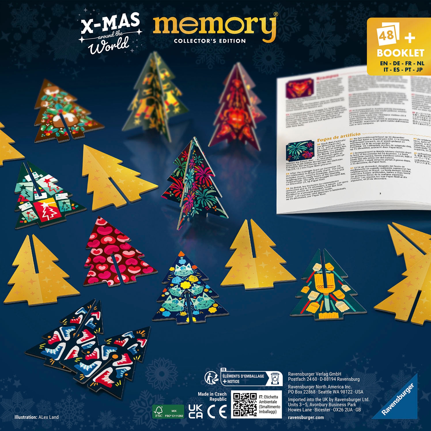 Ravensburger Spiel »memory® Collector's Edition, X-Mas around the World«, Made in Europe