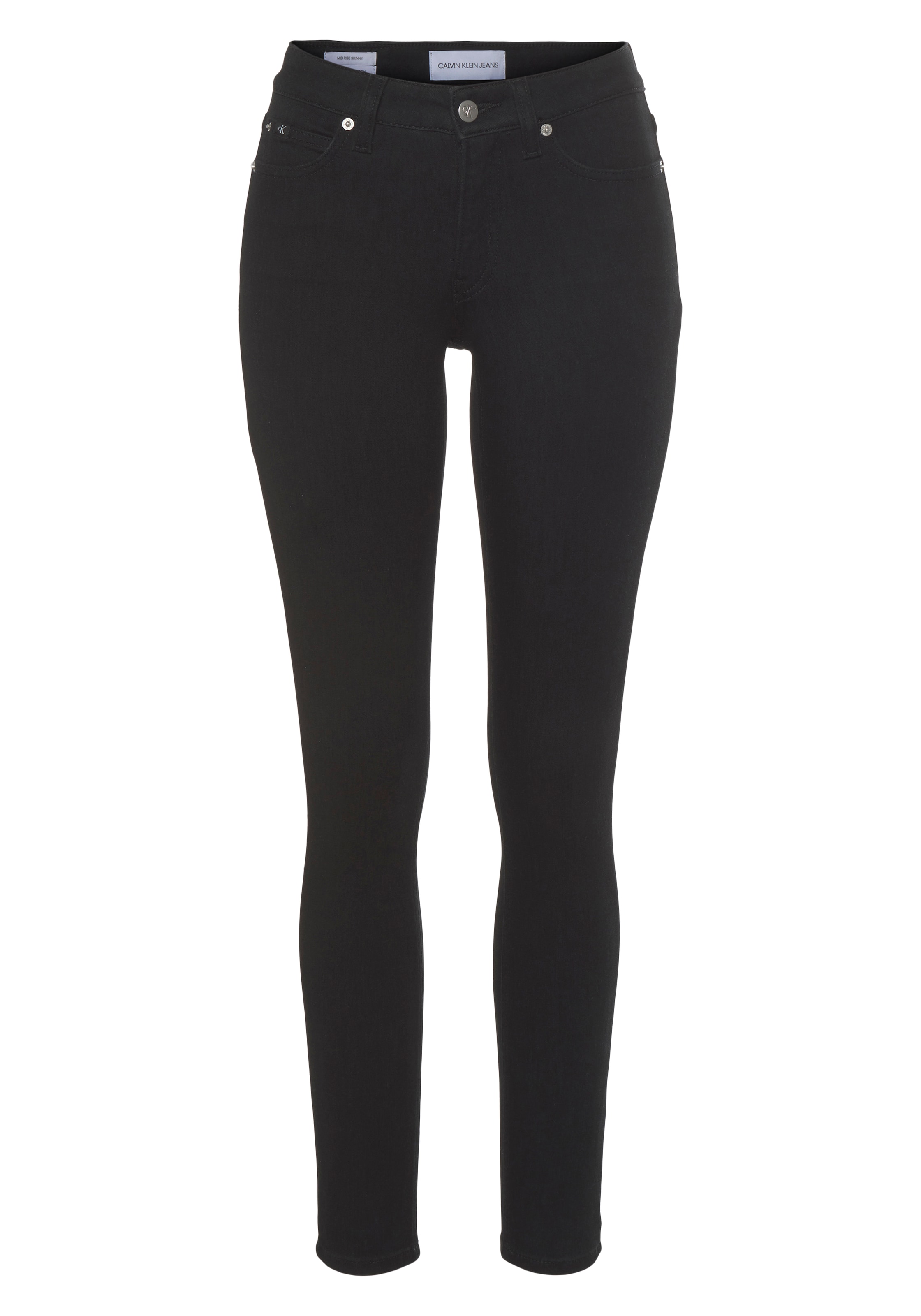 Calvin Klein Jeans Skinny-fit-Jeans »MID RISE SKINNY«, 5-Pocket-Form