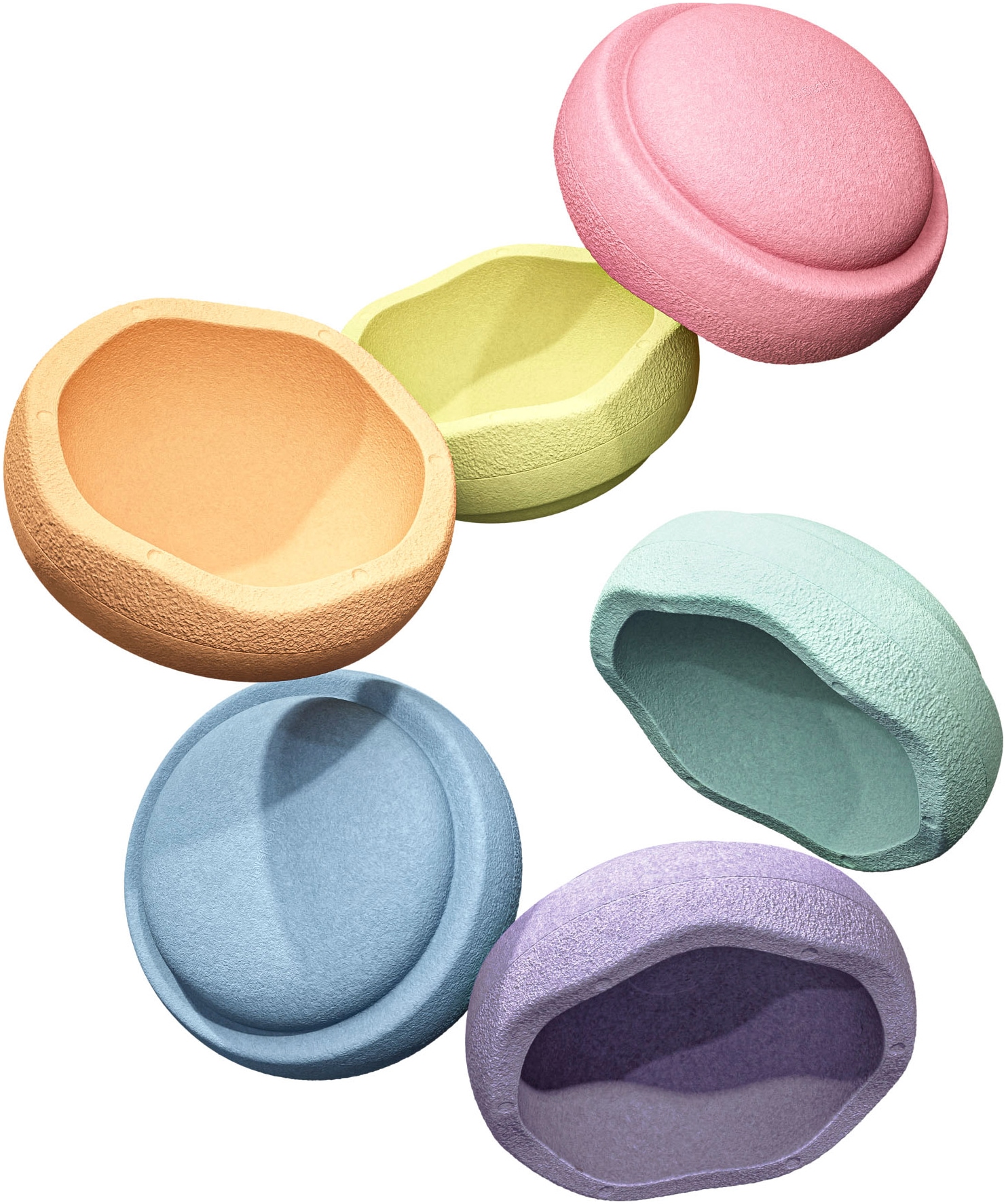 Stapelstein Balancetrainer »Stapelstein® Original Mini rainbow pastel«