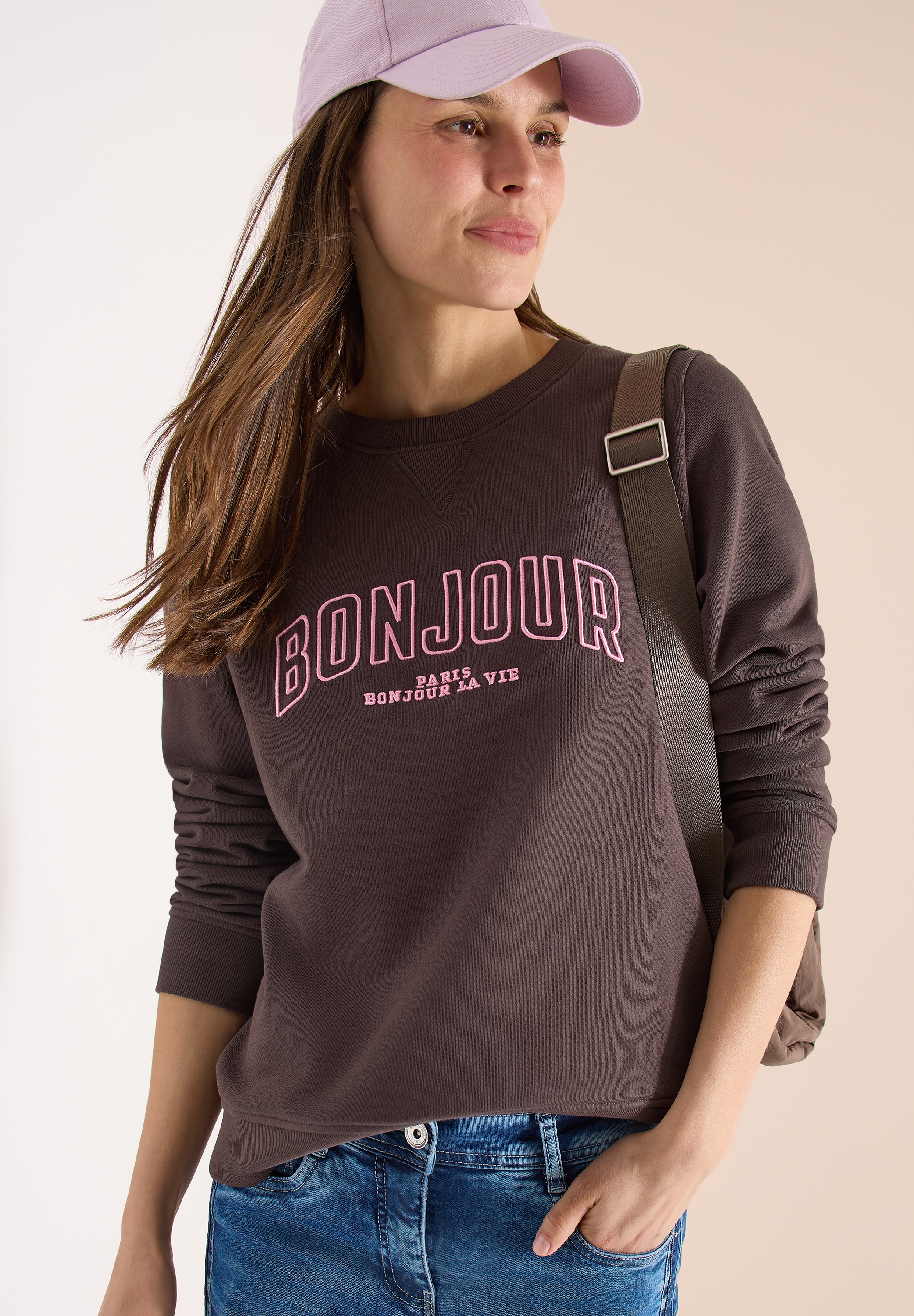Cecil Sweatshirt , mit Schriftzug
