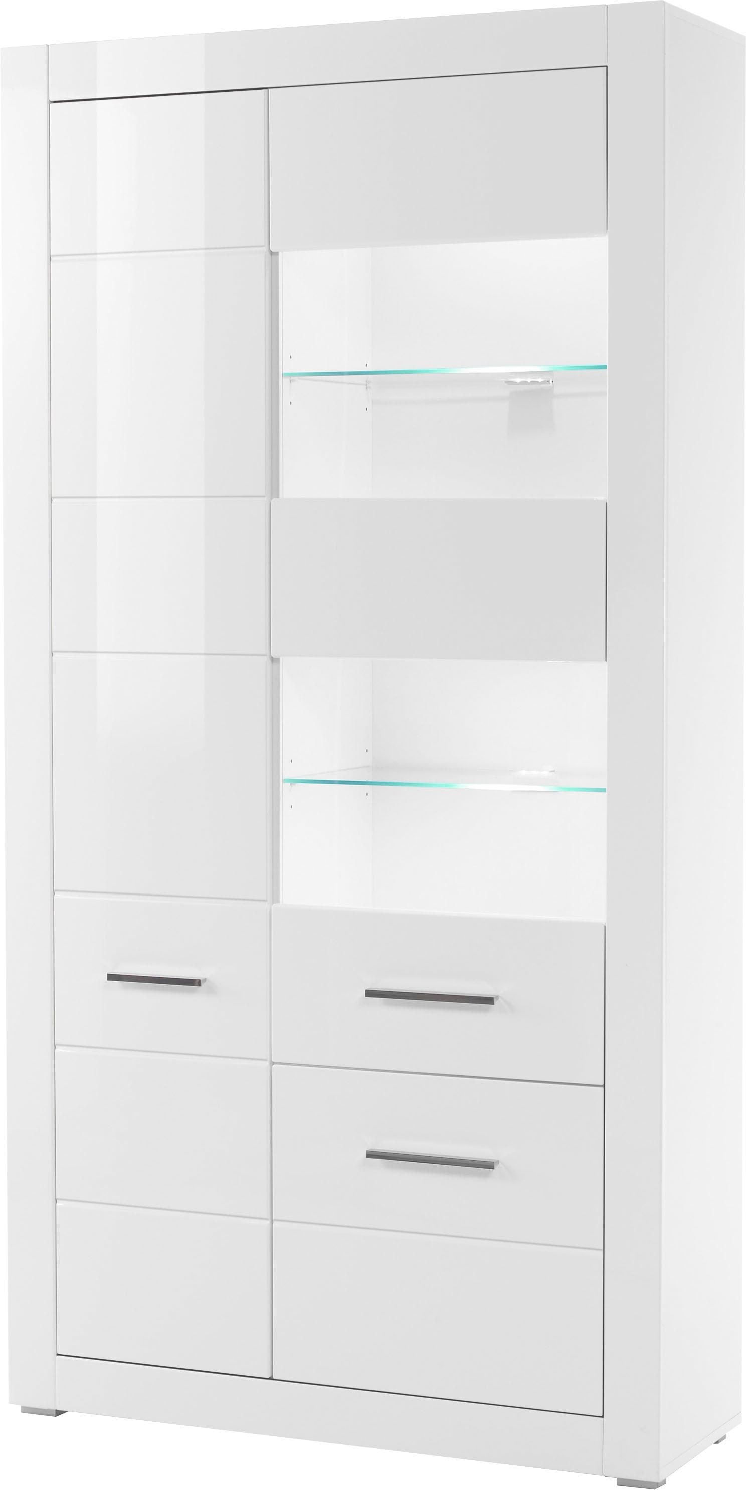 INOSIGN Vitrine »BIANCO«, Höhe 198 cm bei OTTO