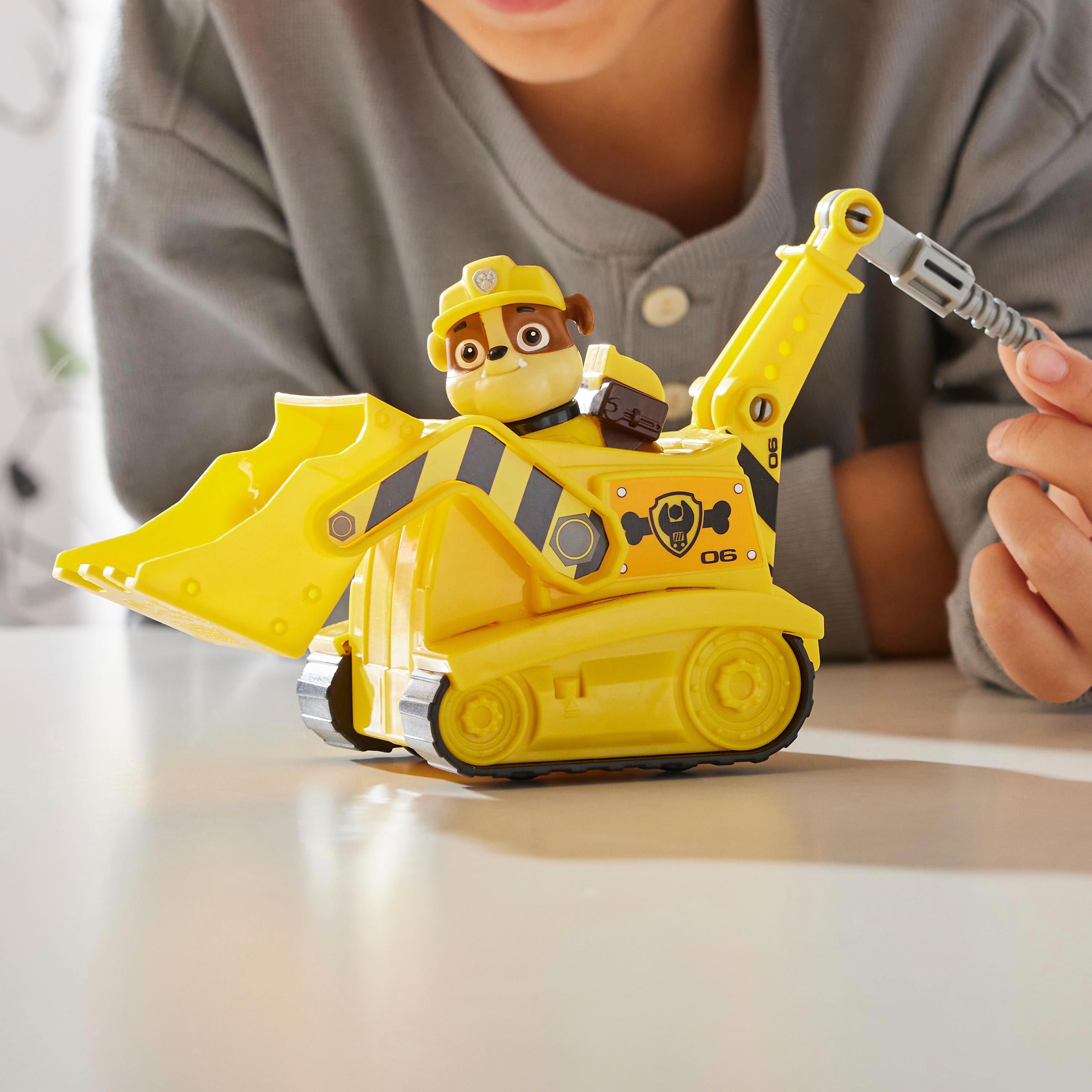 Spin Master Spielzeug-Auto »Paw Patrol - Sust. Basic Vehicle Rubble«, zum Teil aus recycelten Material