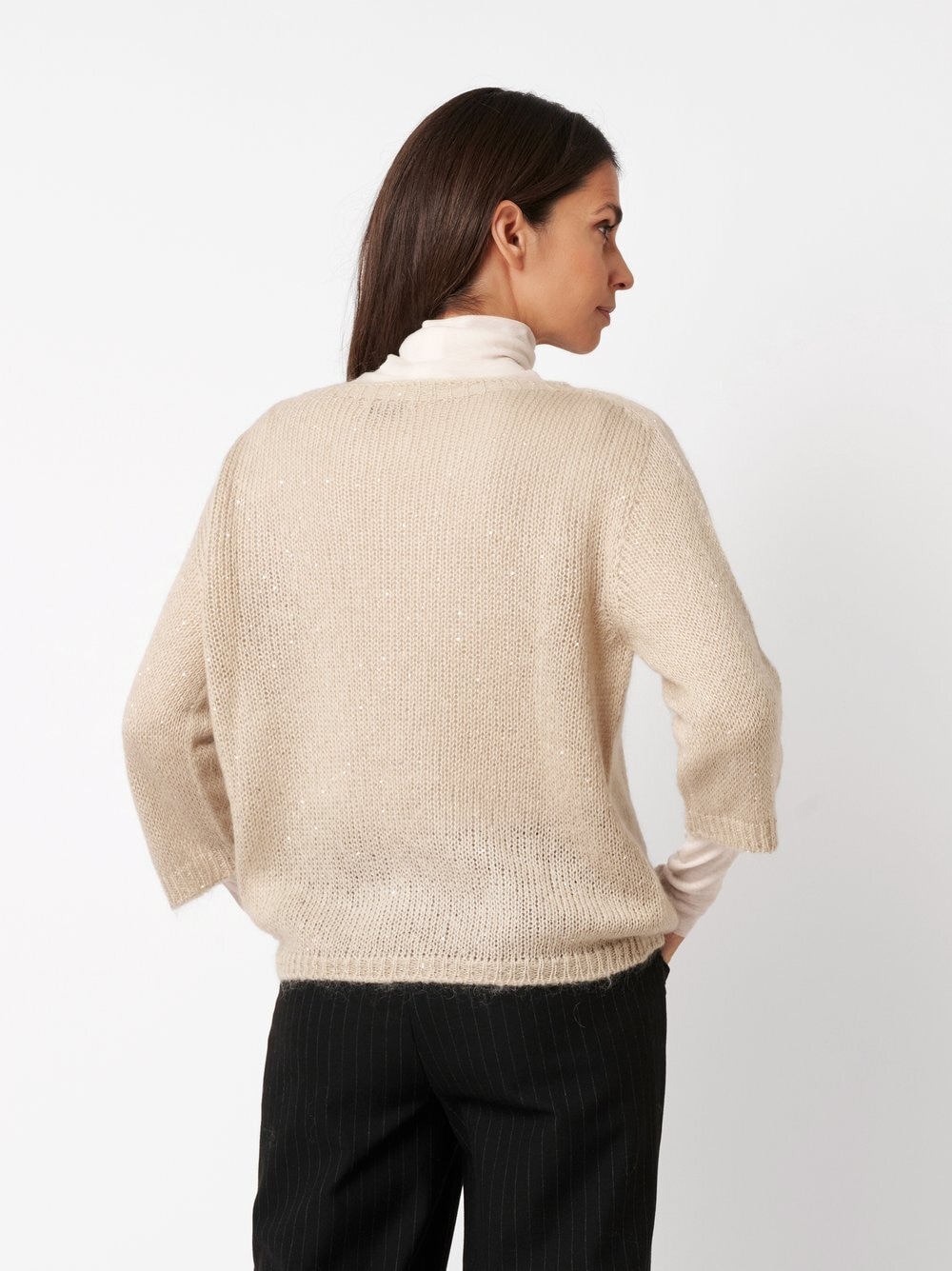 TONI Strickpullover »Giovanna« mit dezenten Pailletten