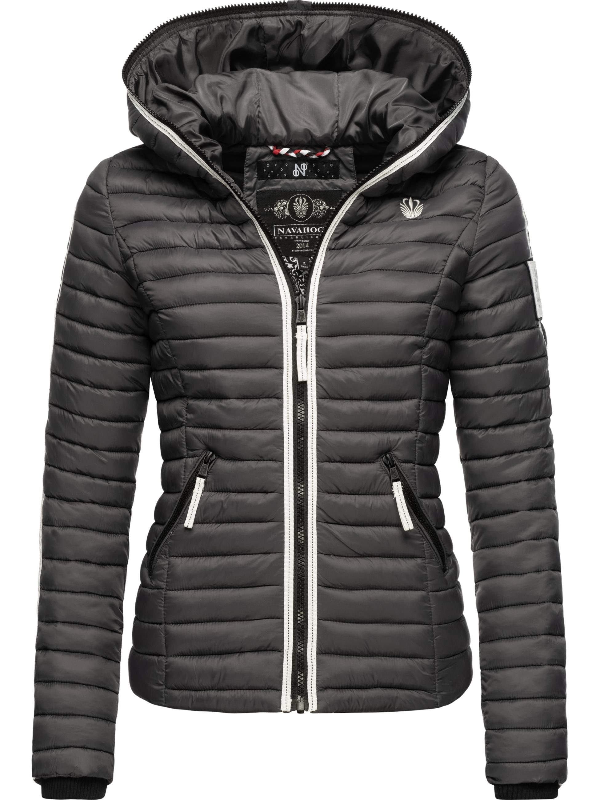 Navahoo Steppjacke »Übergangsjacke Kimuk Prc«, mit Kapuze, leichte Übergangsjacke mit Kapuze