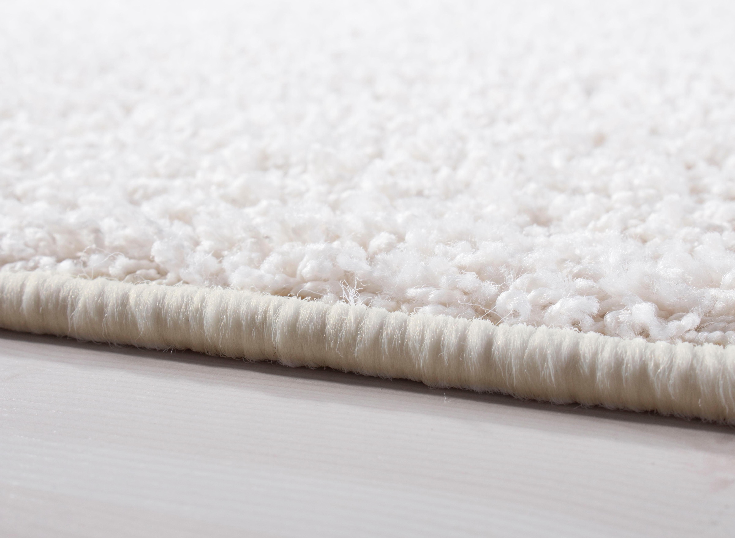 Andiamo Läufer »Shaggy uni«, rechteckig, 15 mm Höhe, Teppich-Läufer, Uni-Farben, ideal im Flur & Schlafzimmer