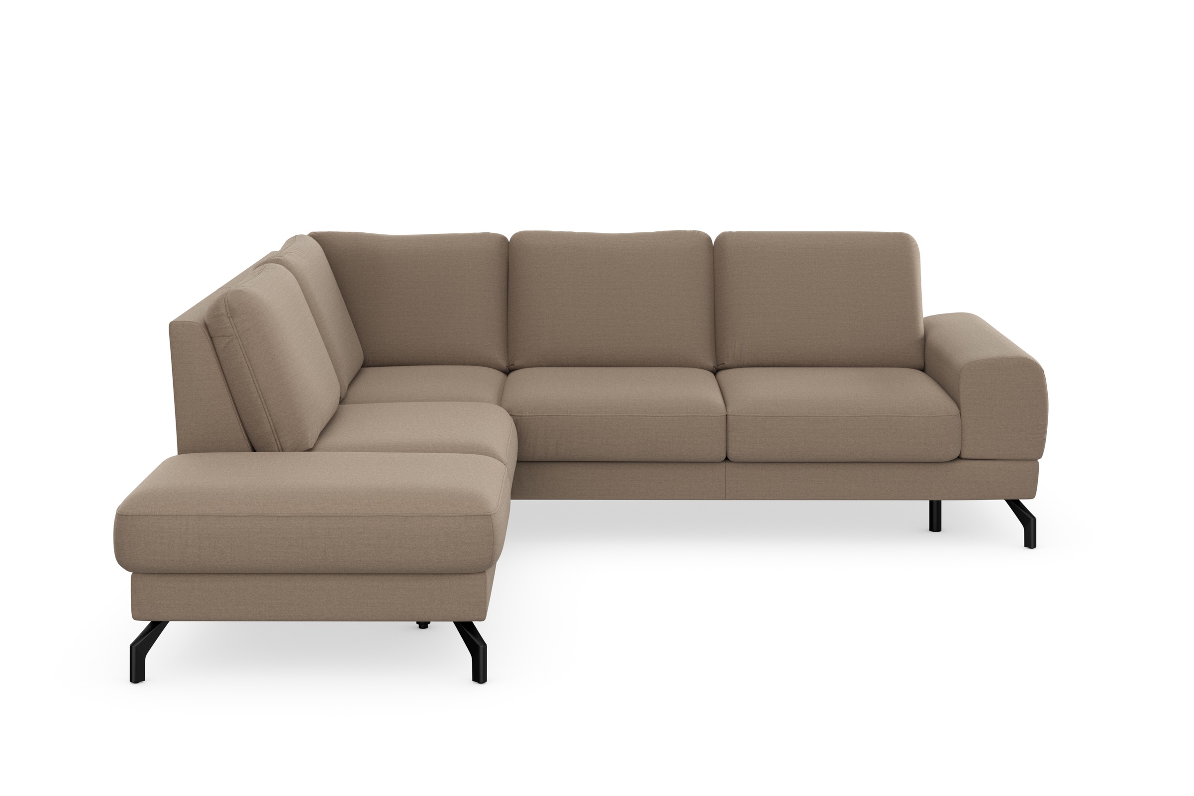 sit&more Ecksofa »Cinturo L-Form« inklusive Sitztiefenverstellung und Federkern, Sitzhöhe 45 cm