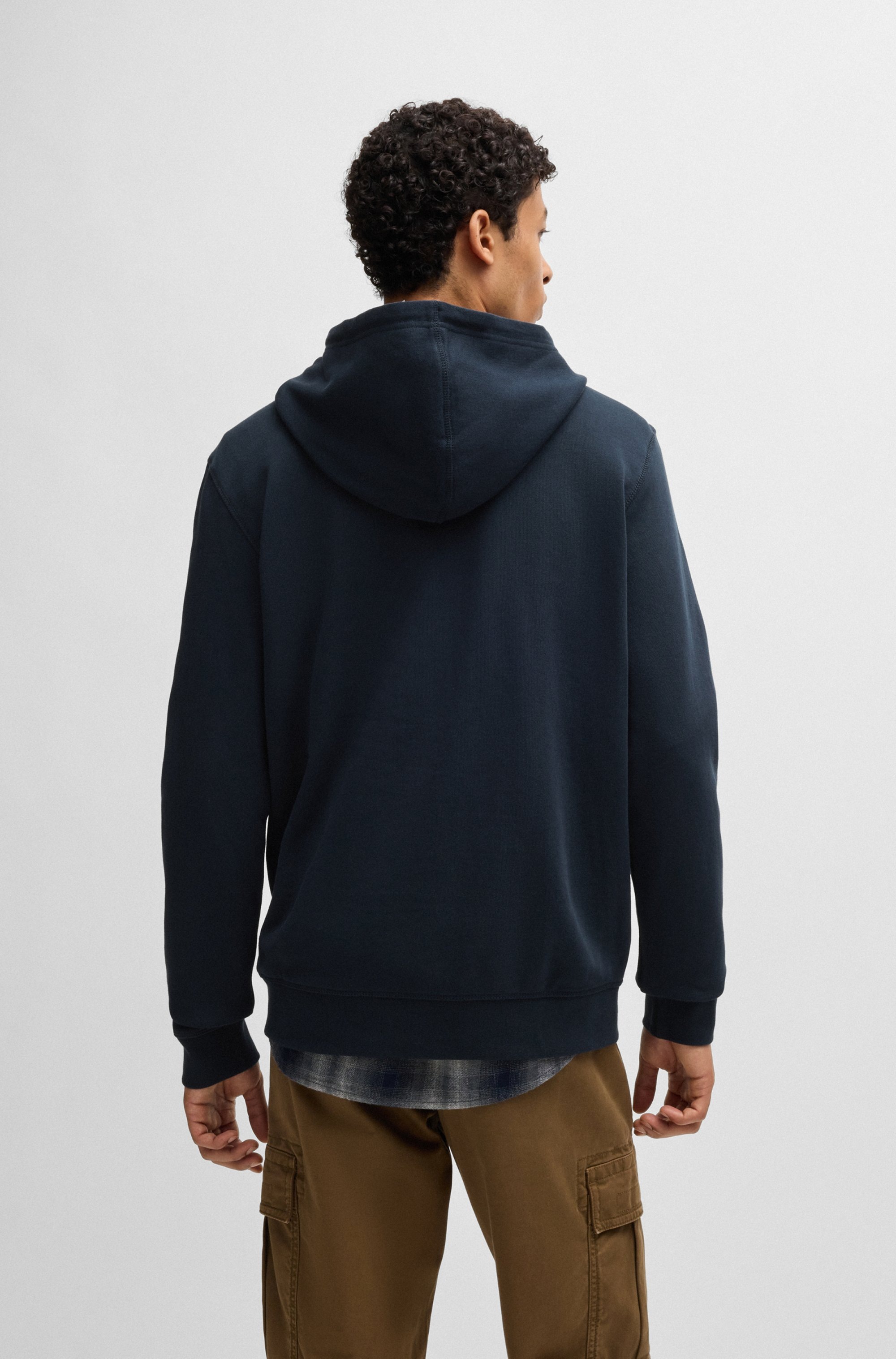 BOSS ORANGE Kapuzensweatshirt »Wetalk«, mit gesticktem BOSS Markenlabel