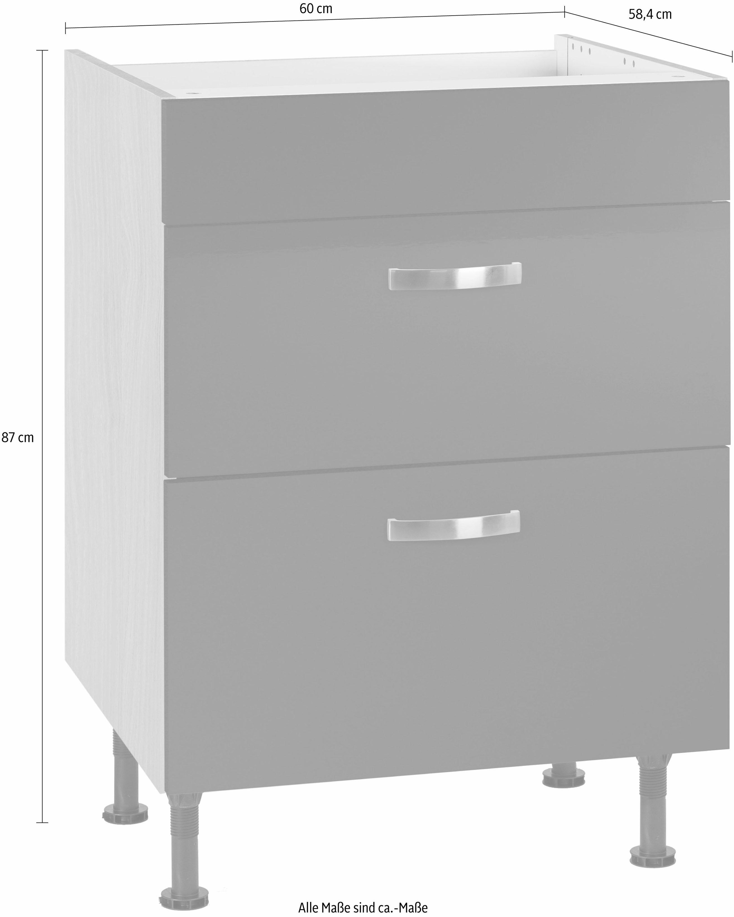 OPTIFIT Kochfeldumbauschrank »Cara«, Breite 60 cm, mit Vollauszügen und Soft -Close-Funktion im OTTO Online Shop