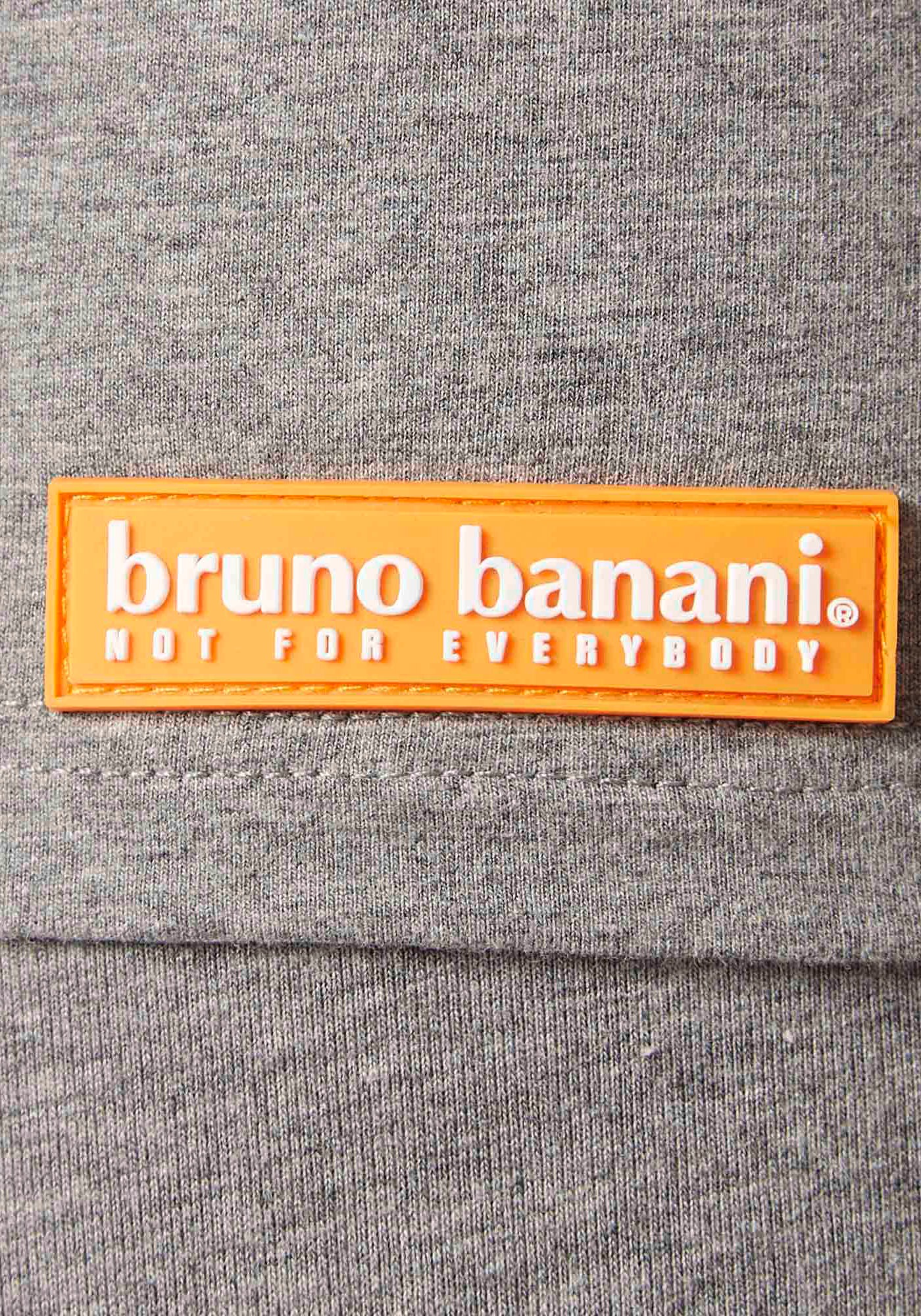 Bruno Banani Unterziehshirt »Warm Up«, (Packung), mit kontrastfarbenen Markenlabel