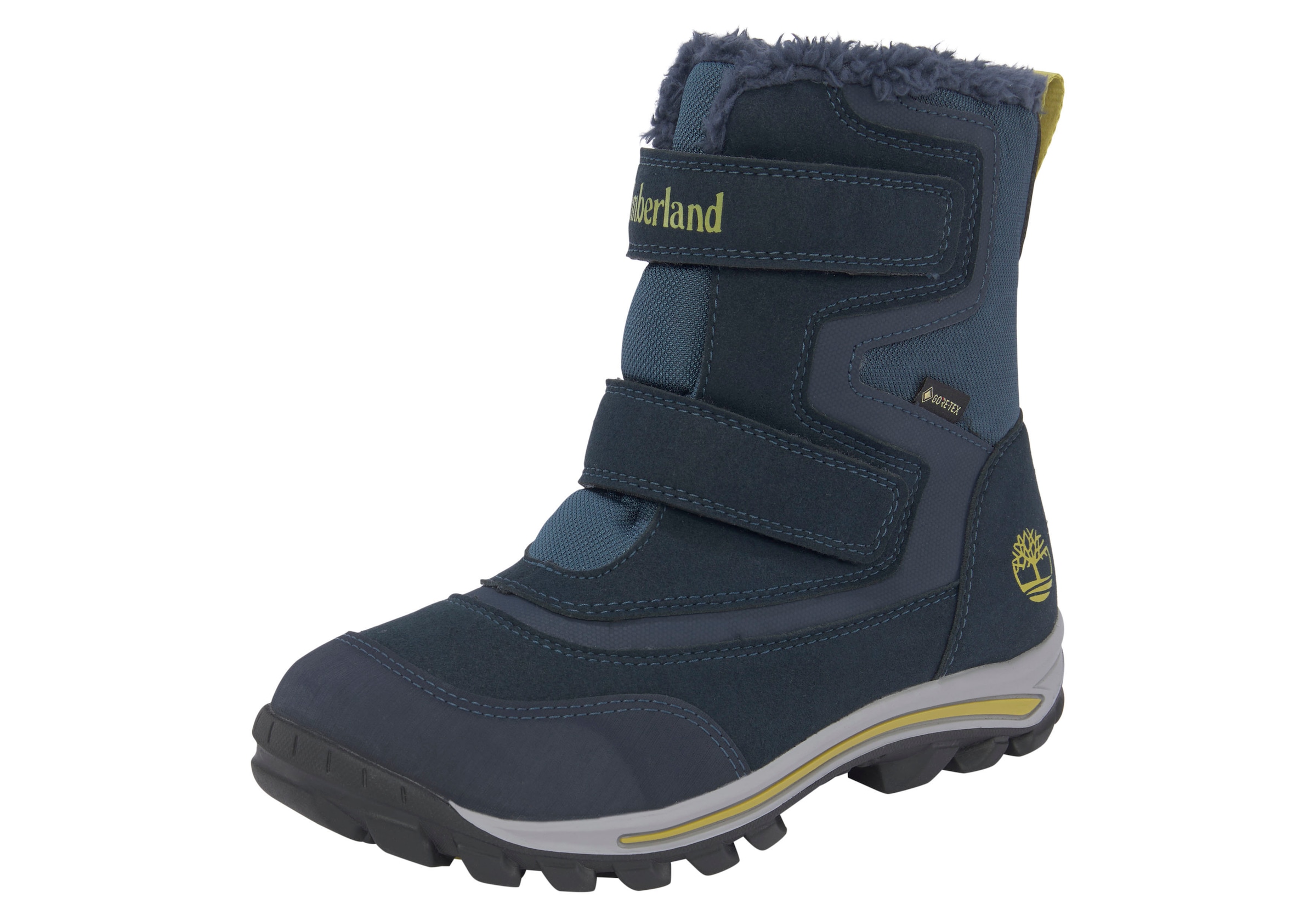 Timberland Winterboots »Chillberg 2-Strap Gore-Tex«, Winterstiefel, Winterschuhe, gefüttert, wasserdicht, für Kinder