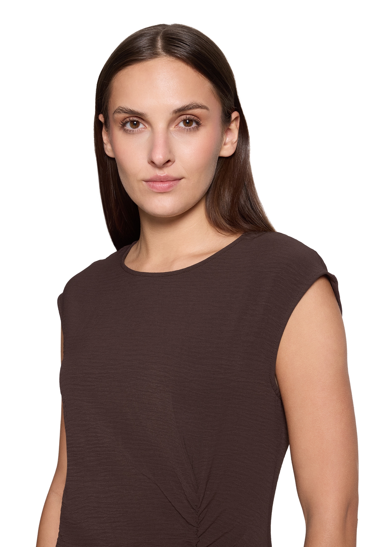 Cartoon Midikleid »Midikleid mit Raffung«