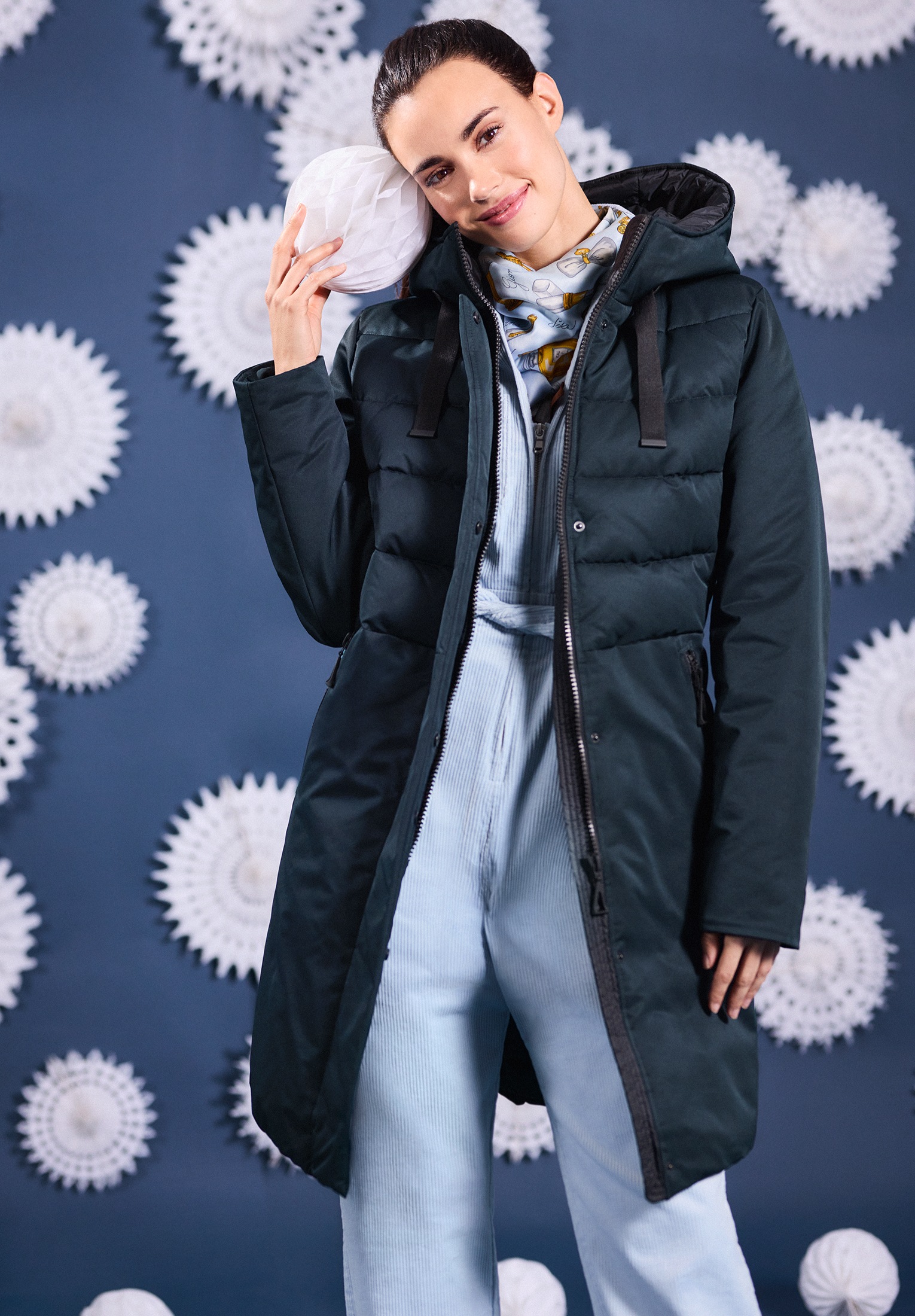 Amber & June Winterjacke »Winterjacke Kunstdaune«