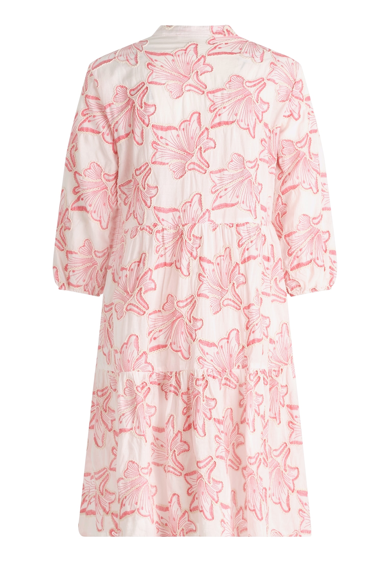 Betty&Co Midikleid »Stufenkleid mit Stickerei«