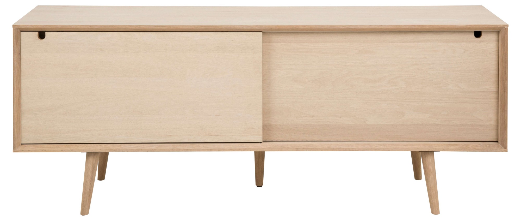 Sideboard »Century«  mit 5 Schubladen hinter der Schiebetüren«, Eiche/furnier,...