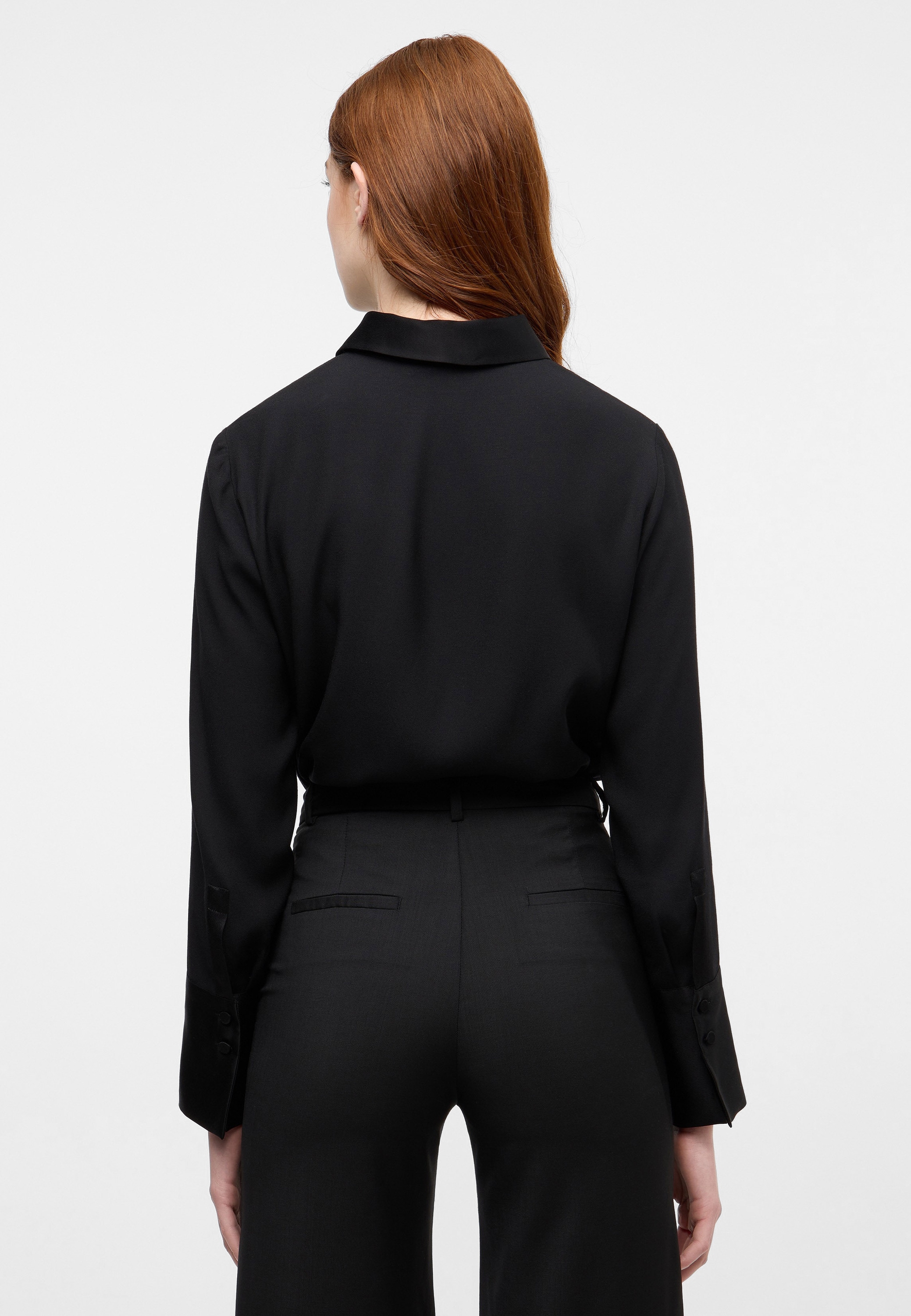 Eterna Hemdbluse »LOOSE FIT« EASY IRON (bügelleicht)