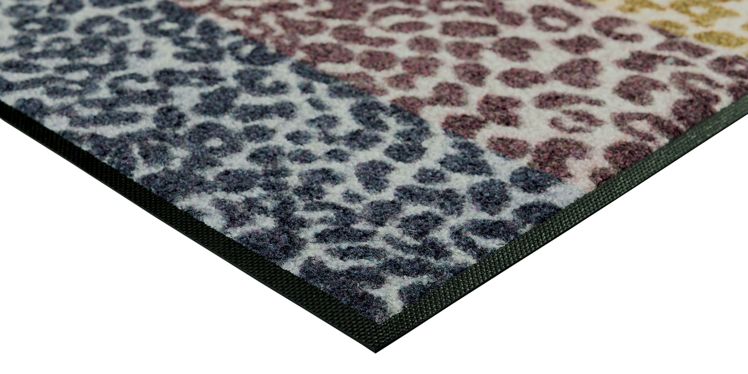 wash+dry by Kleen-Tex Fußmatte »und Läufer Safari Blend« rechteckig 7 mm Höhe