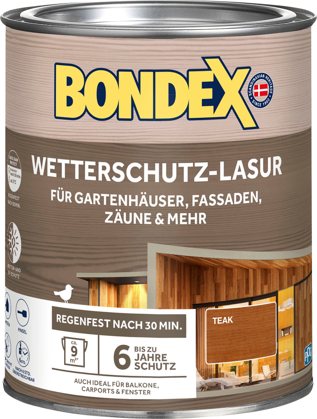 bei transparent »Wetterschutzlasur«, Holzschutzlasur Bondex OTTO kaufen Semi