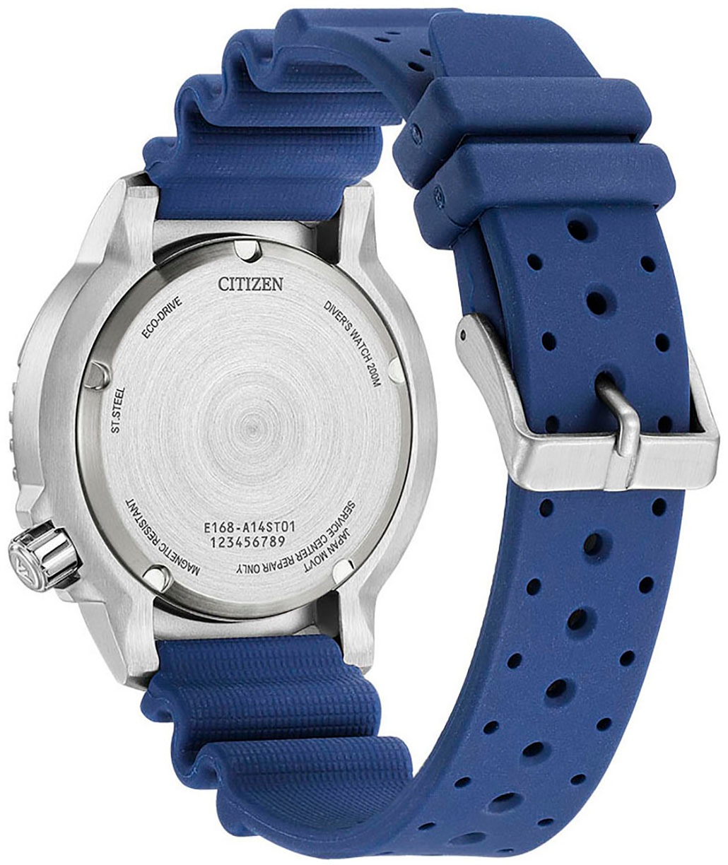 Citizen Taucheruhr »Promaster Eco-Drive Diver«, Armbanduhr, Herrenuhr, Damenuhr, Solar, bis 20 bar wasserdicht