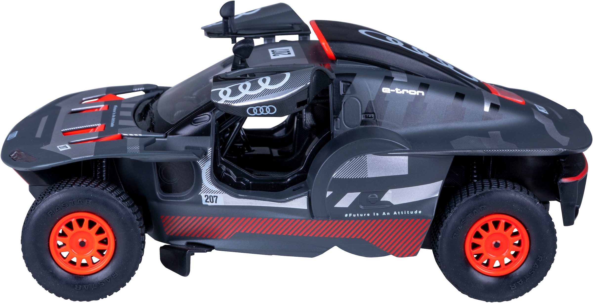 Jamara Spielzeug-Auto »AUDI RS Q e-tron Diecast 1:24 grau Tür manuell«