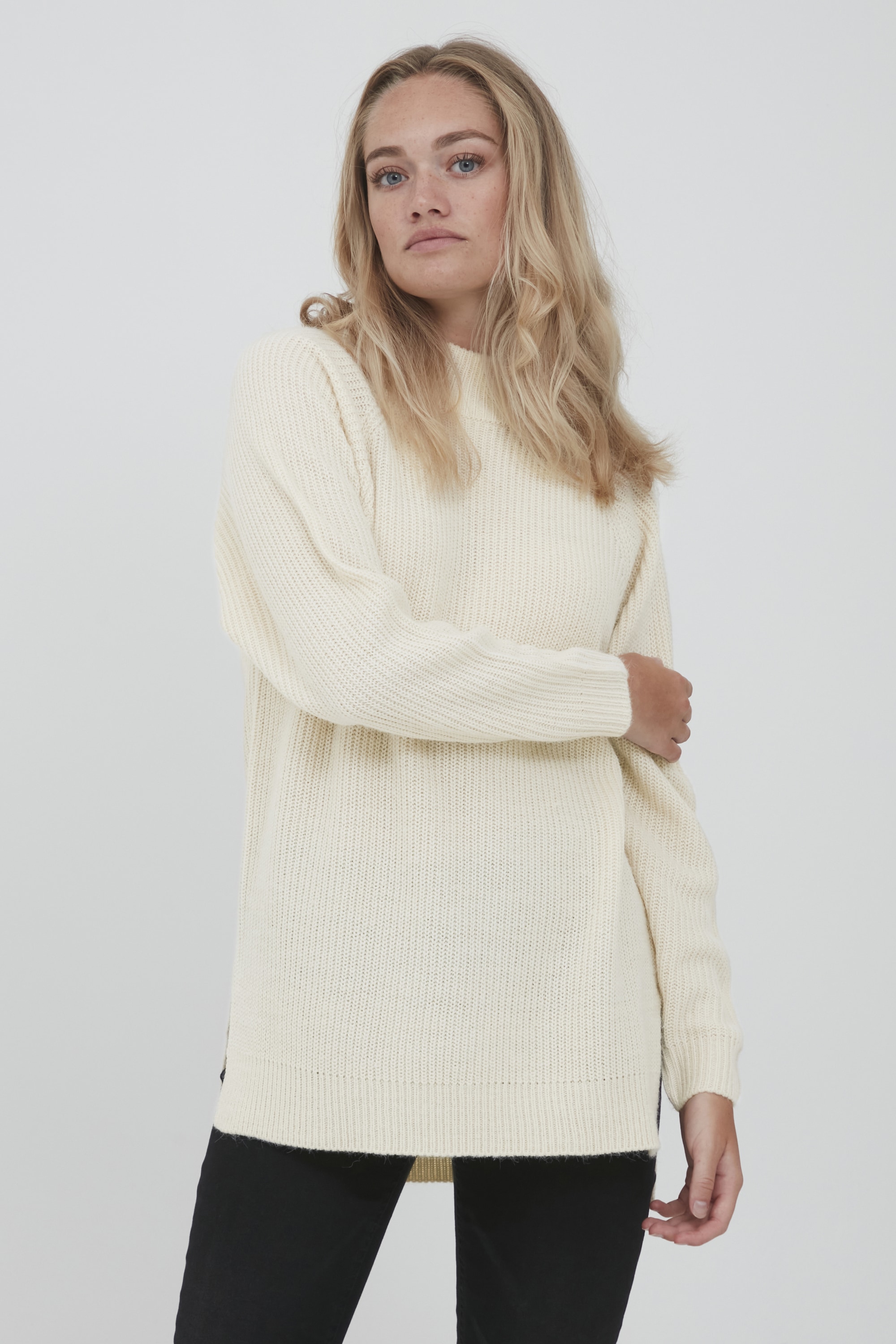 Ichi Strickfleece-Pullover »Strickpullover IHMaratt«