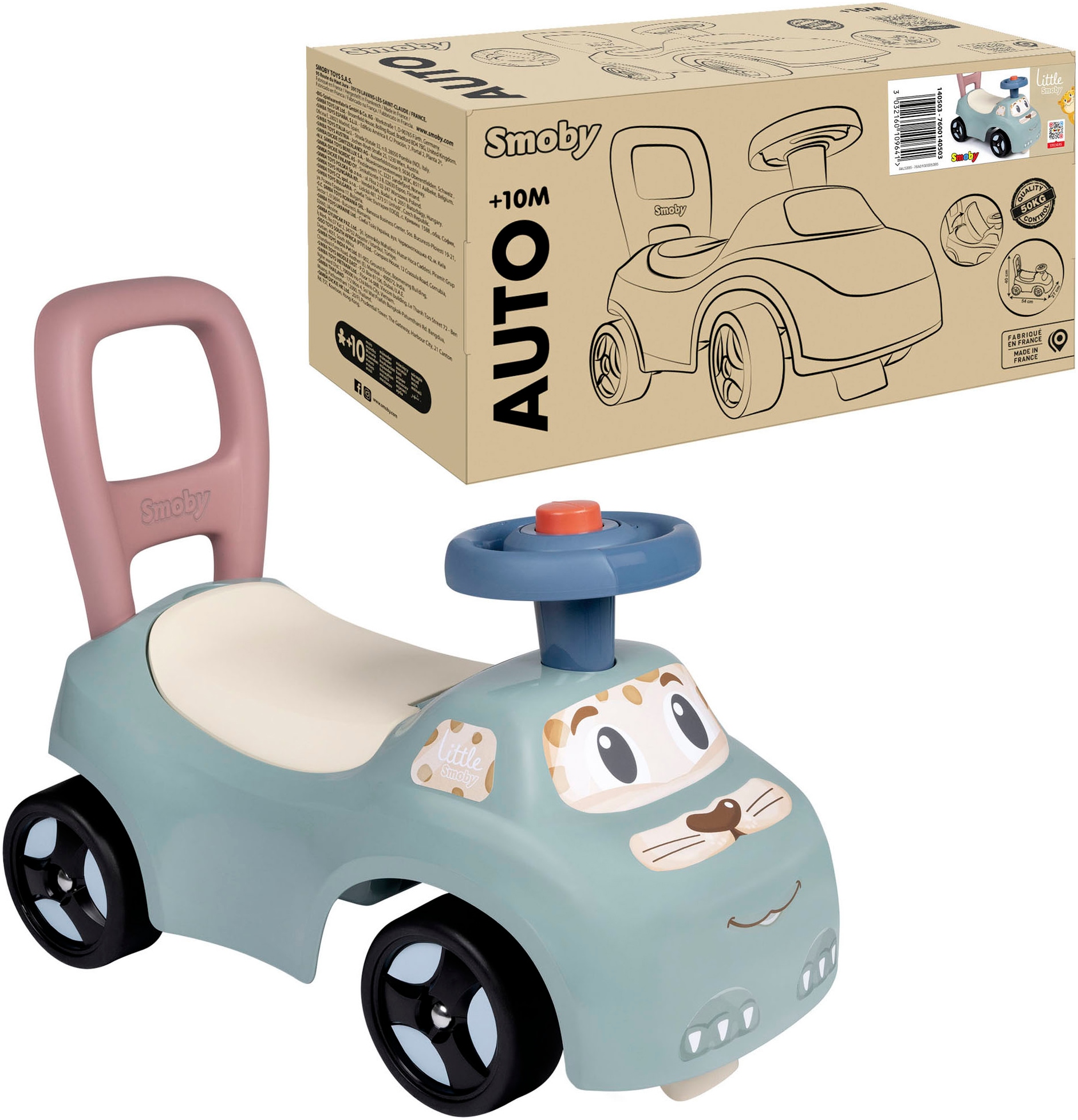 Smoby Rutscherauto »Little Smoby Rutschauto«, auch als Lauflernhilfe nutzbar; Made in Europe