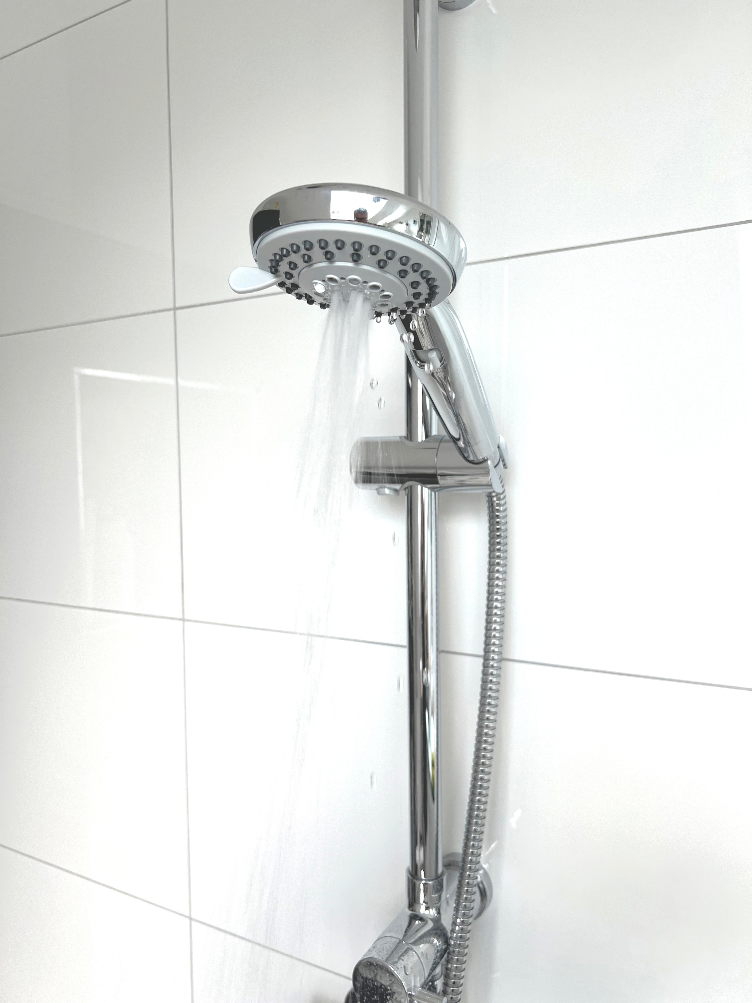ADOB Handbrause »Vento N Stop«, (1 tlg.), 5-strahlig plus Wasserstoppfunktion, Ø 10 cm, Designklassiker
