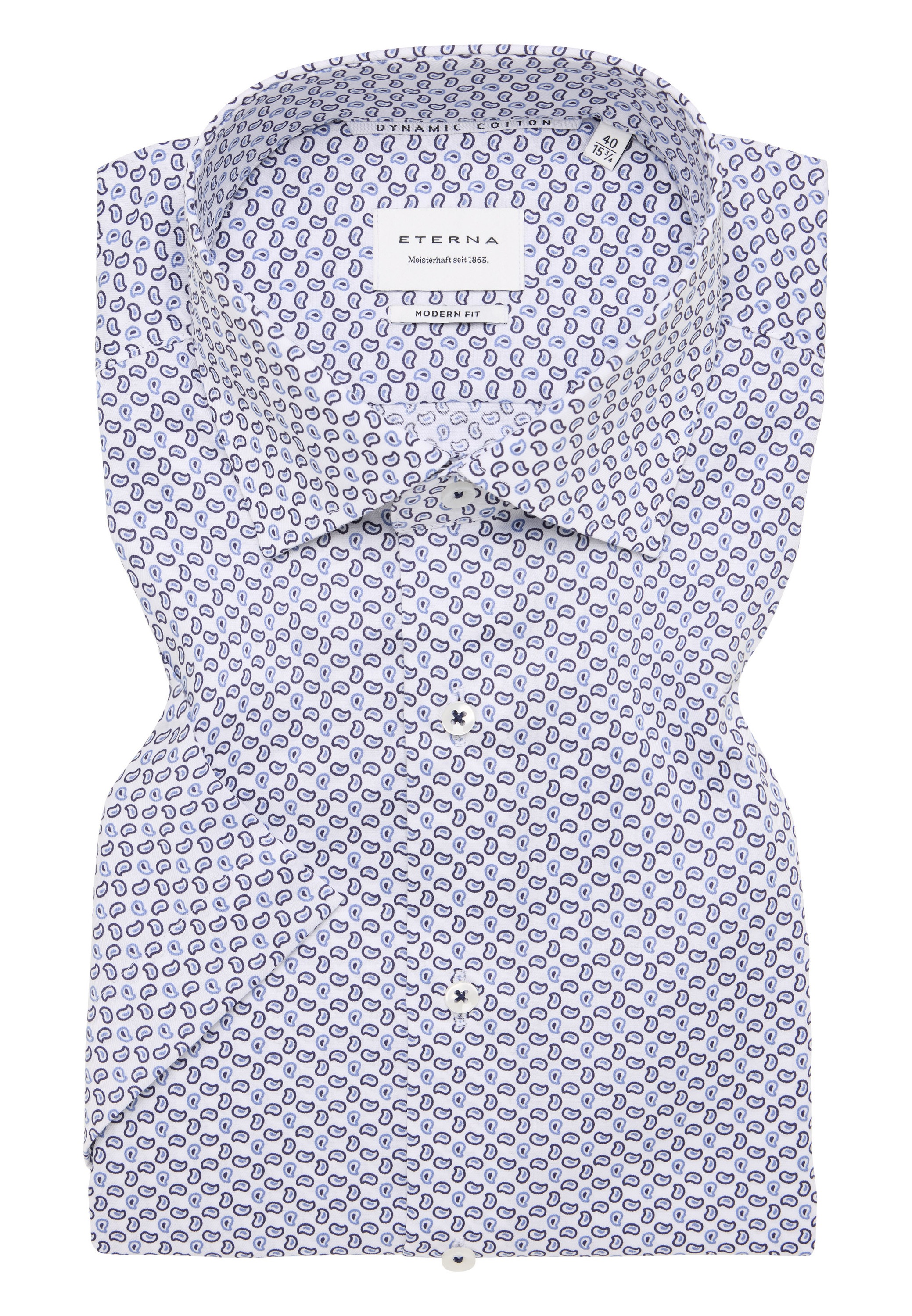 Eterna Kurzarmhemd »MODERN FIT« NON IRON (bügelfrei)