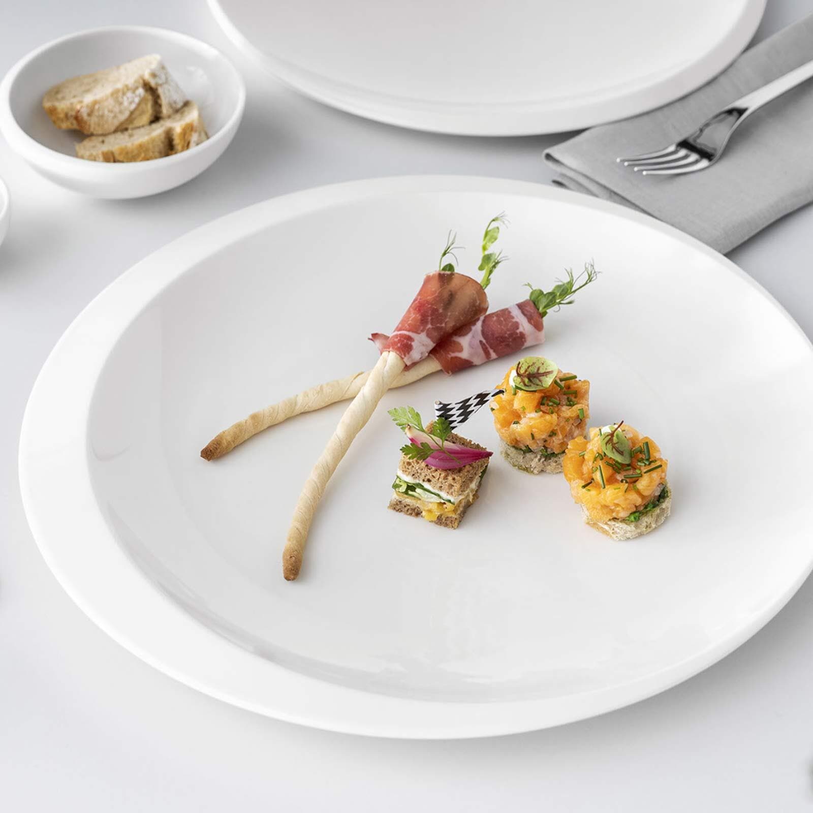 Villeroy & Boch Speiseteller »Speiseteller NewMoon ø 27 cm 6er Set weiß«