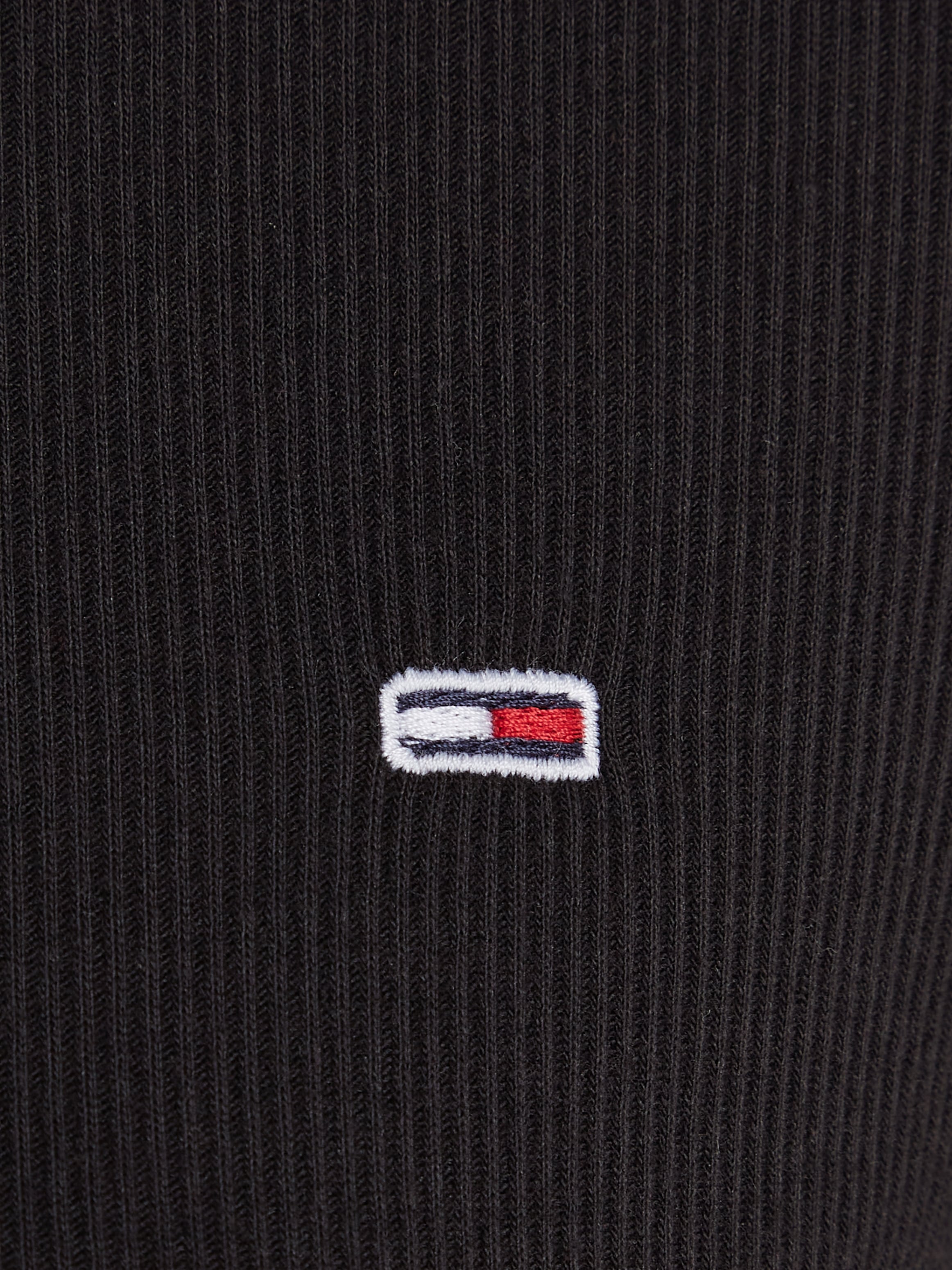 Tommy Jeans Crop-Top, mit Logo-Prägung an der Brust