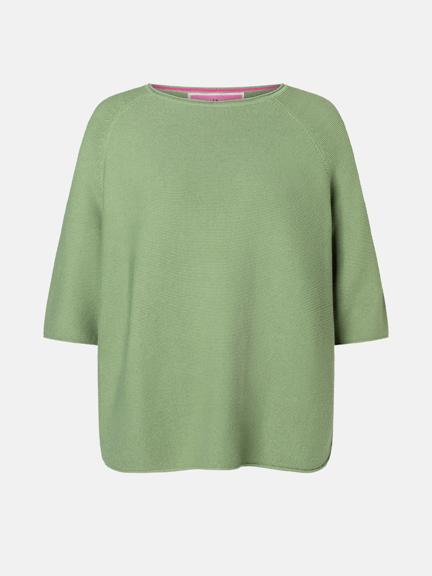 Lieblingsstück Kurzarmpullover »KleraEP« Halbarm mit Rundhals, unifarben