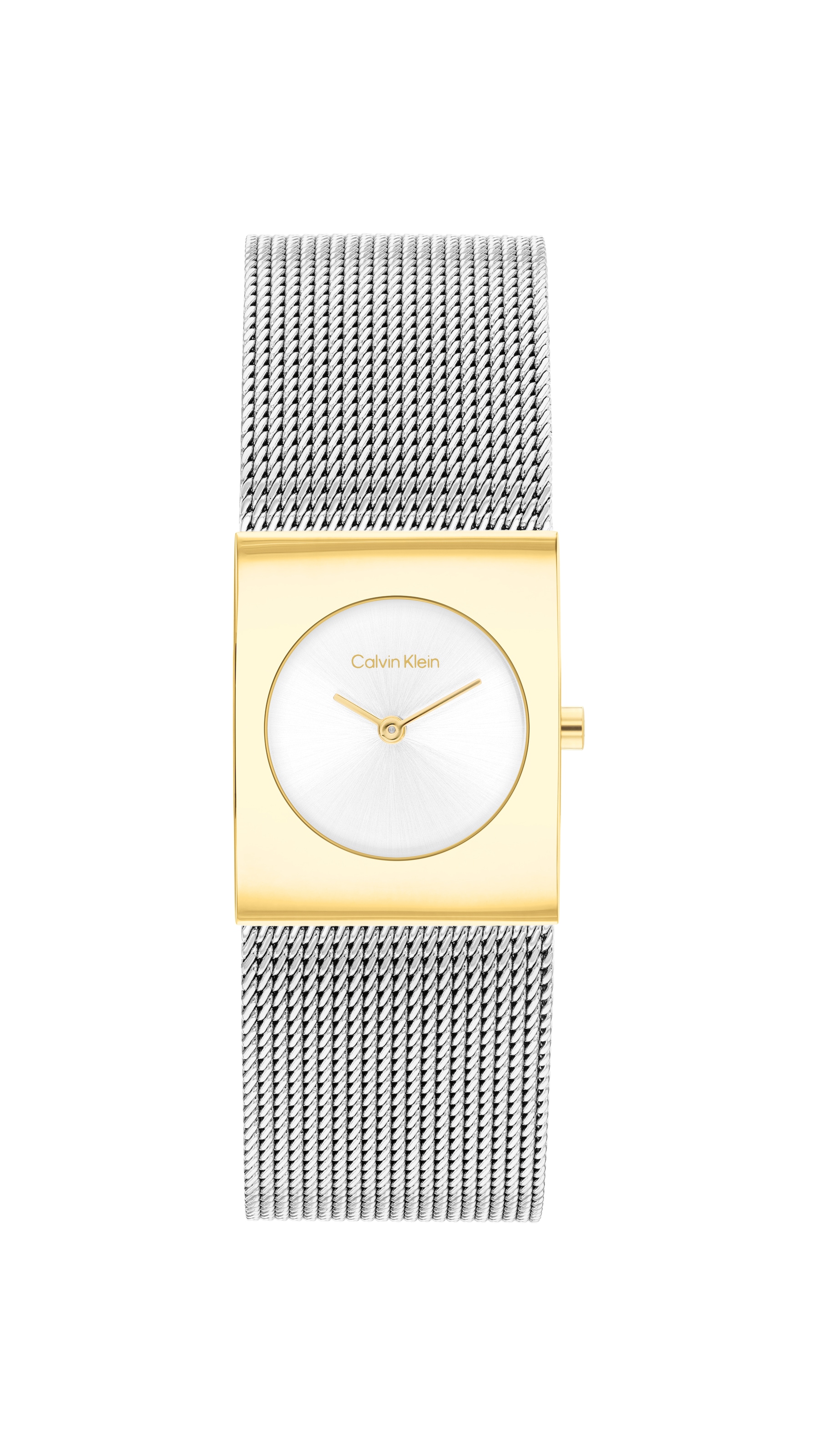 Calvin Klein Quarzuhr »CK PULSE 21 mm« Armbanduhr, Damenuhr, Edelstahlarmband, analog