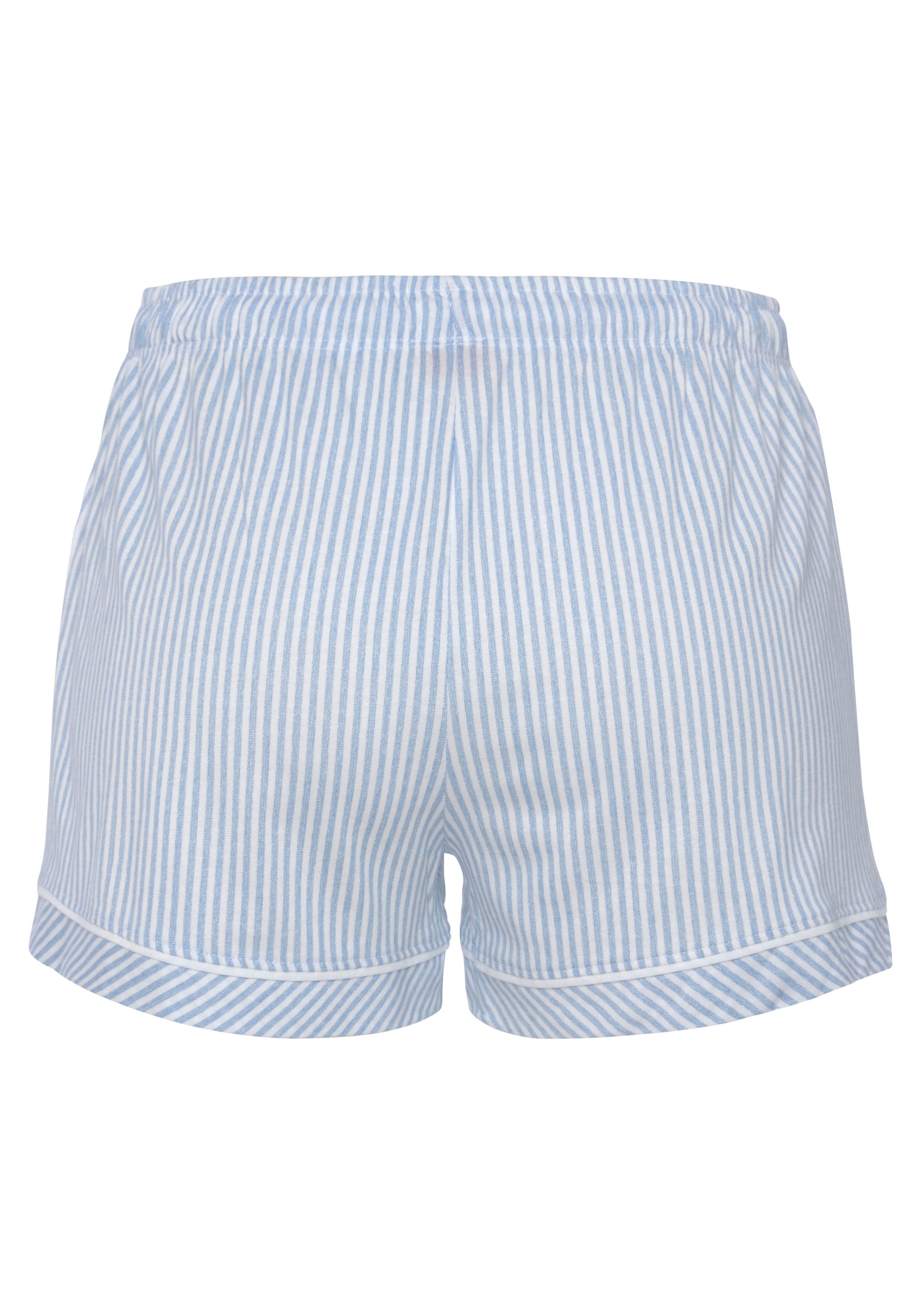 s.Oliver Pyjamashorts, mit Kontrastpaspel