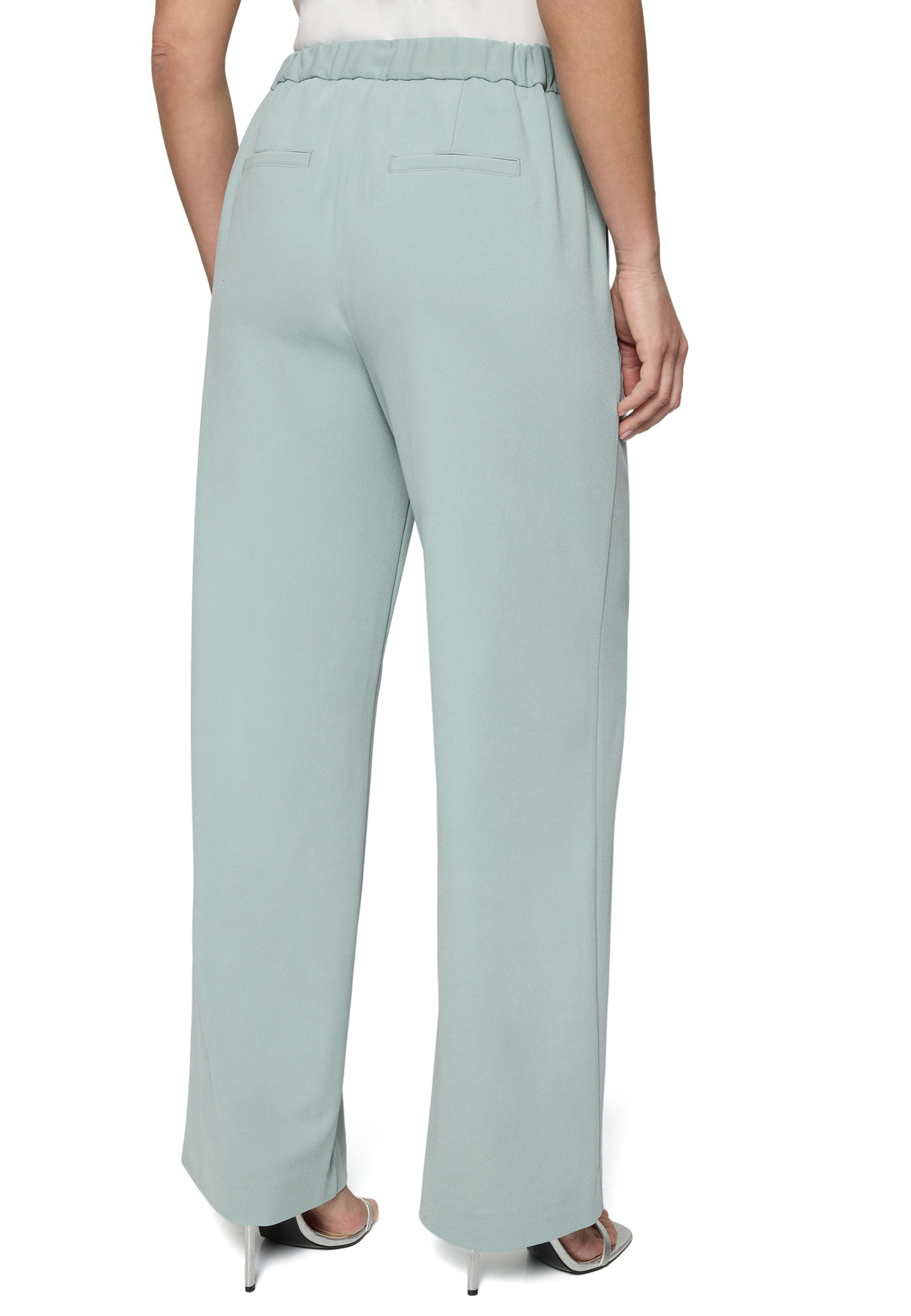 Zero Stoffhose »Stoffhose mit Schlitz vorn«