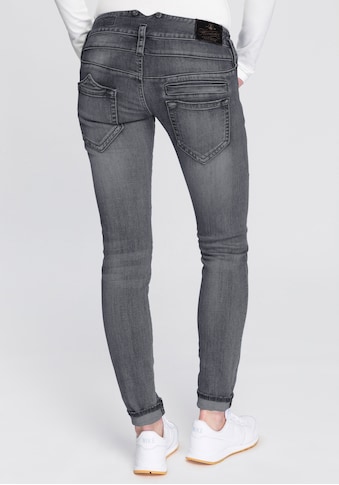 Herrlicher Slim-fit-Jeans »PITCH SLIM DENIM BLACK CASHMERE TOUCH«, mit extra tiefen... kaufen