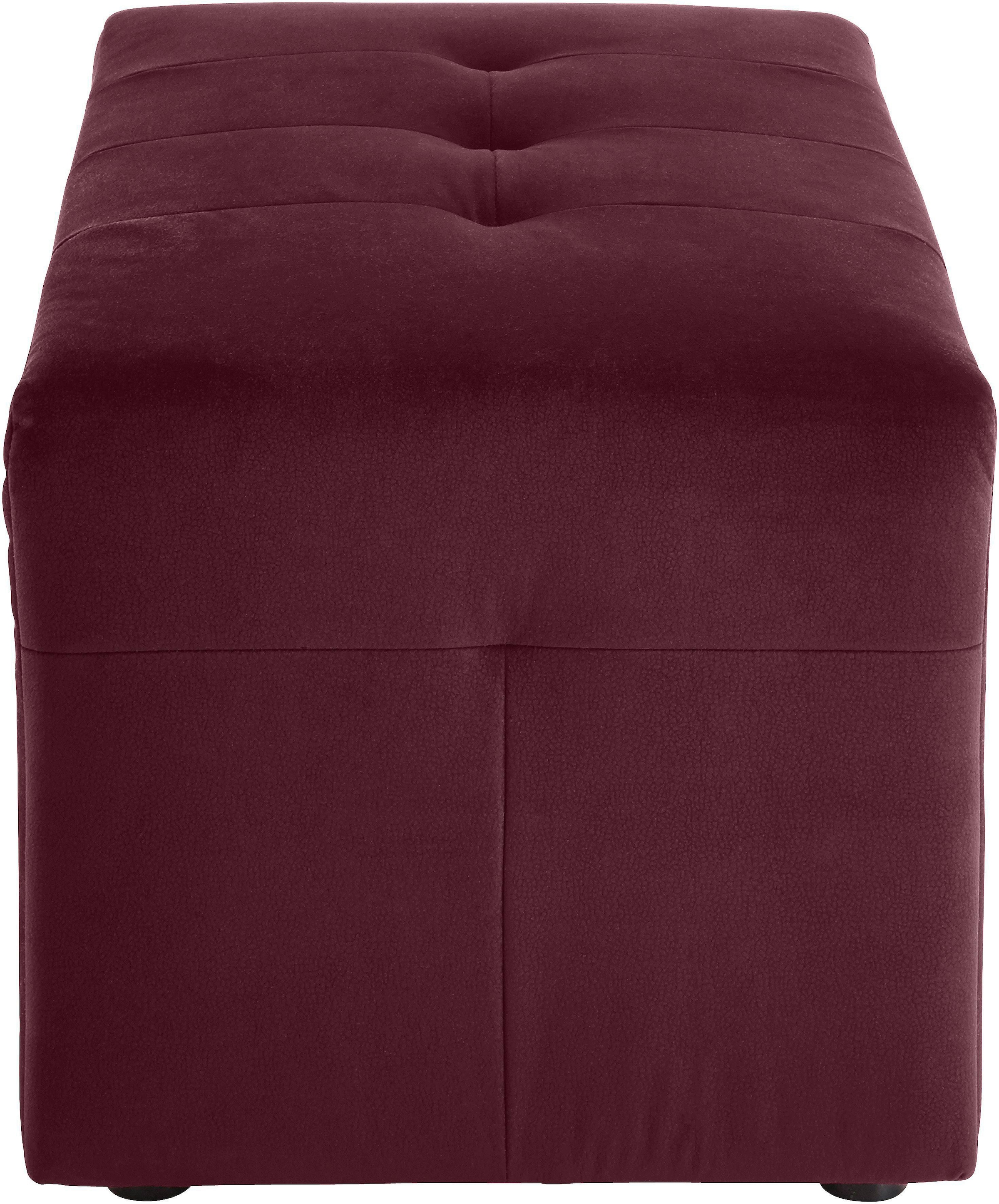 exxpo - sofa fashion Hockerbank »Barista Hockerbank mit hoher Bodenfreiheit«, Sitz gepolstert,Breite ca.100 cm