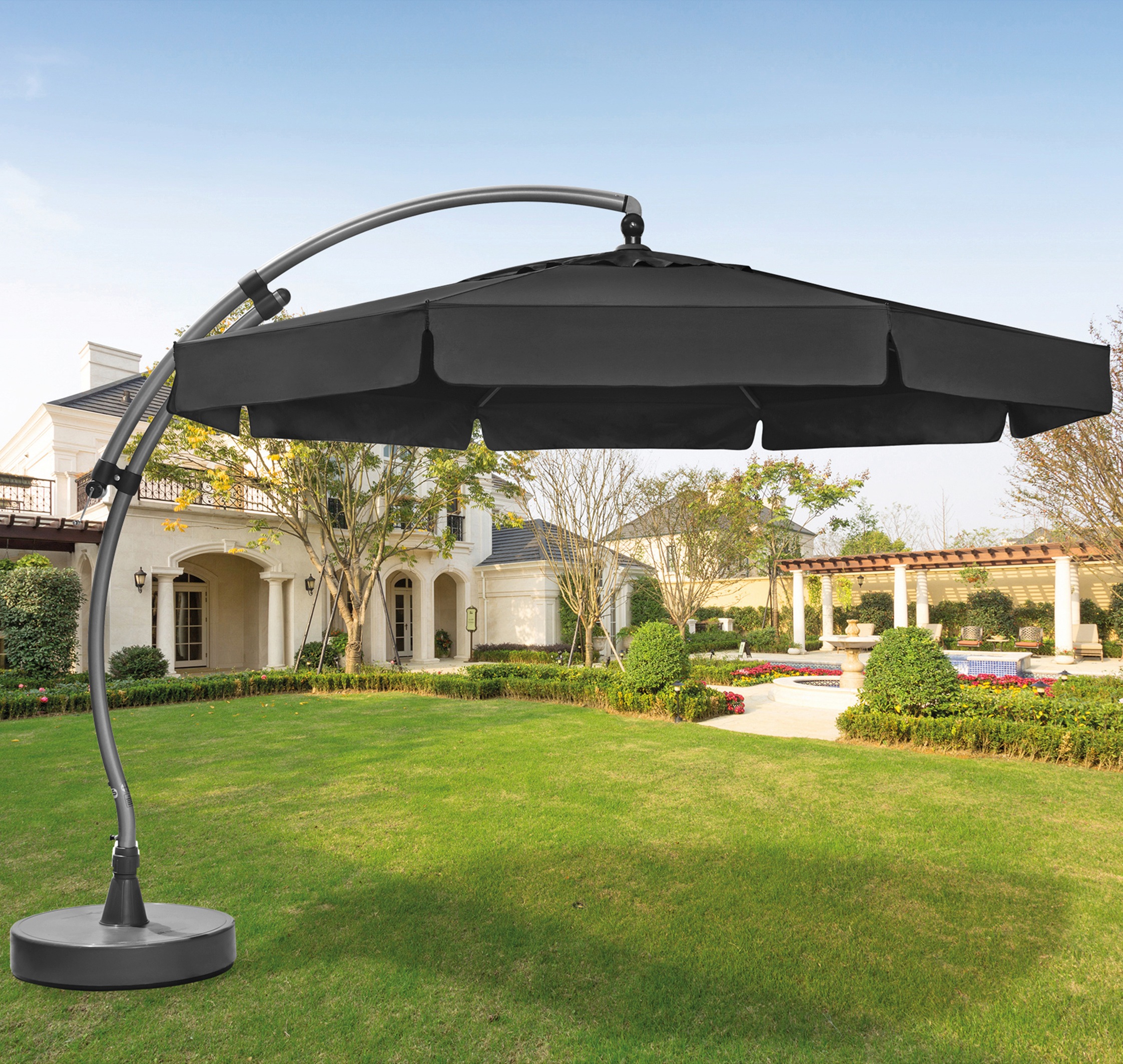 Sungarden Ampelschirm »Easy Sun« in grau