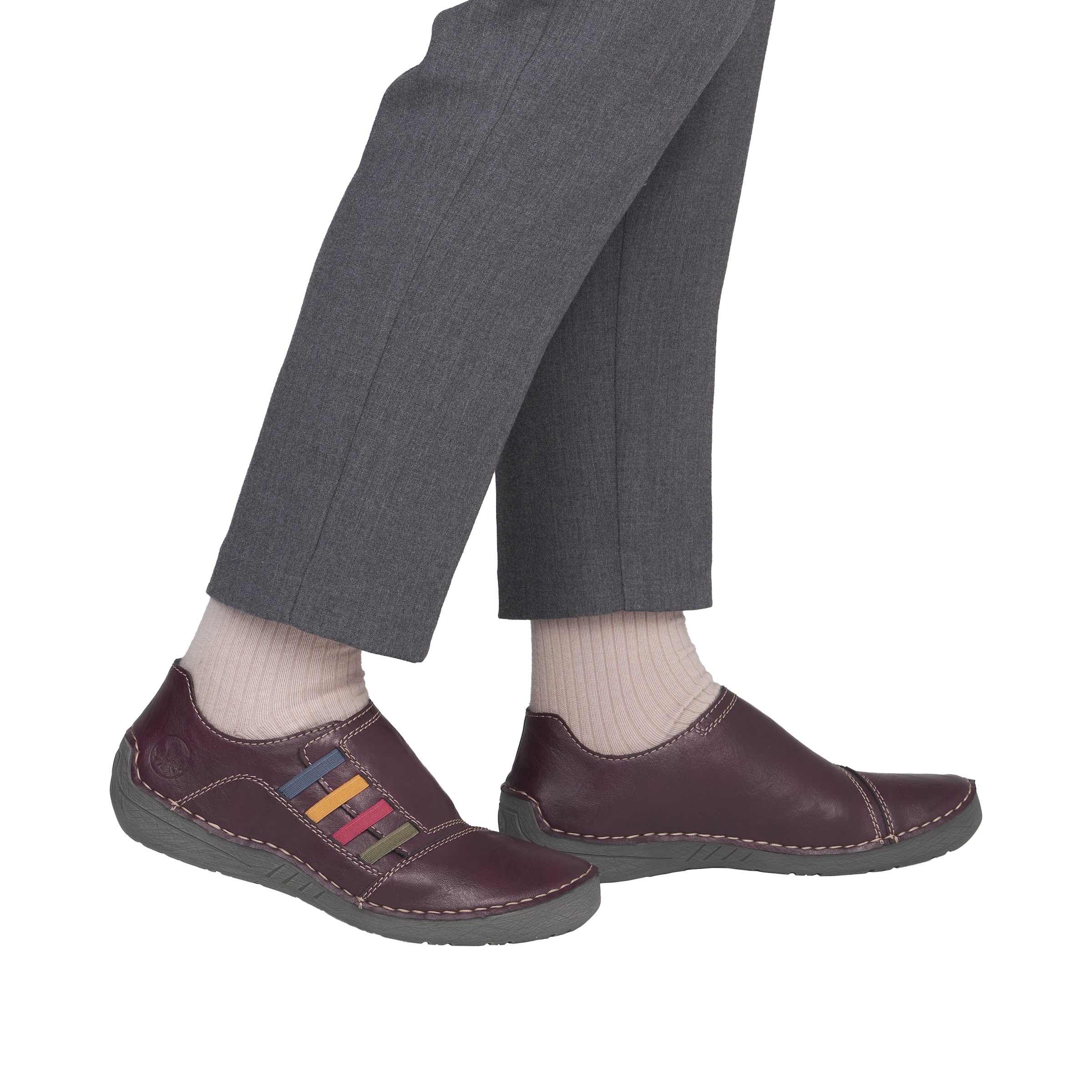 Rieker Slipper  Schlupfschuh, Slip-on Sneaker, Halbschuh mit weicher Innensohle