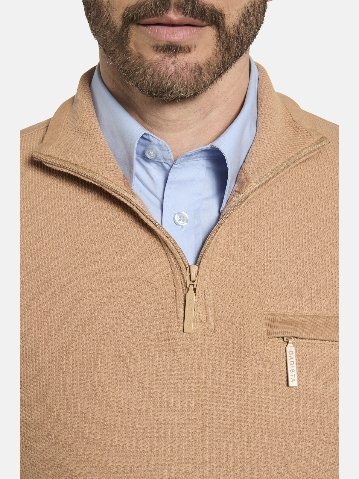 Babista Funktionsshirt »Sweatshirt MONZIO«, (1 tlg.), mit Reißverschlusstasche