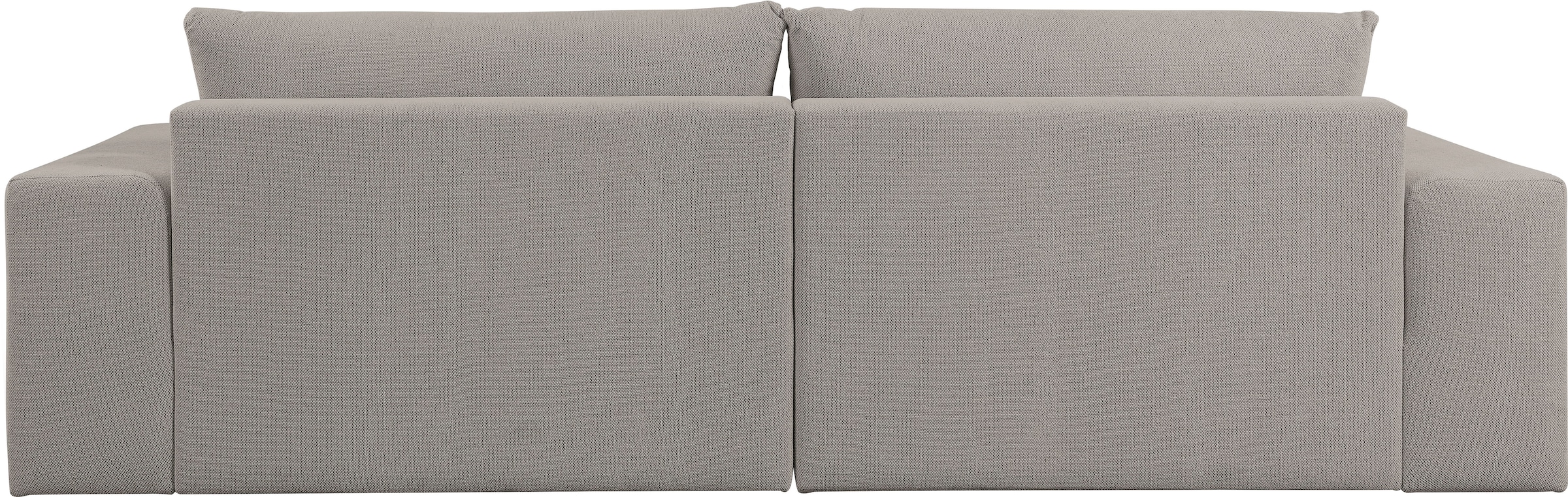 WERK2 Ecksofa »Rio, elegant und bequem, Breite 262cm, L-Form«, Puristisches Design mit maximalem Komfort