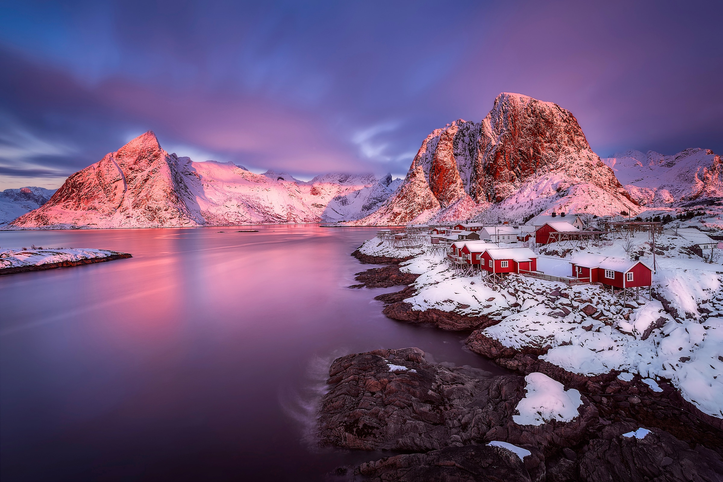 Fototapete »Photo-Art DAVID MARTIN CASTAN, NORWEGEN FJORD«