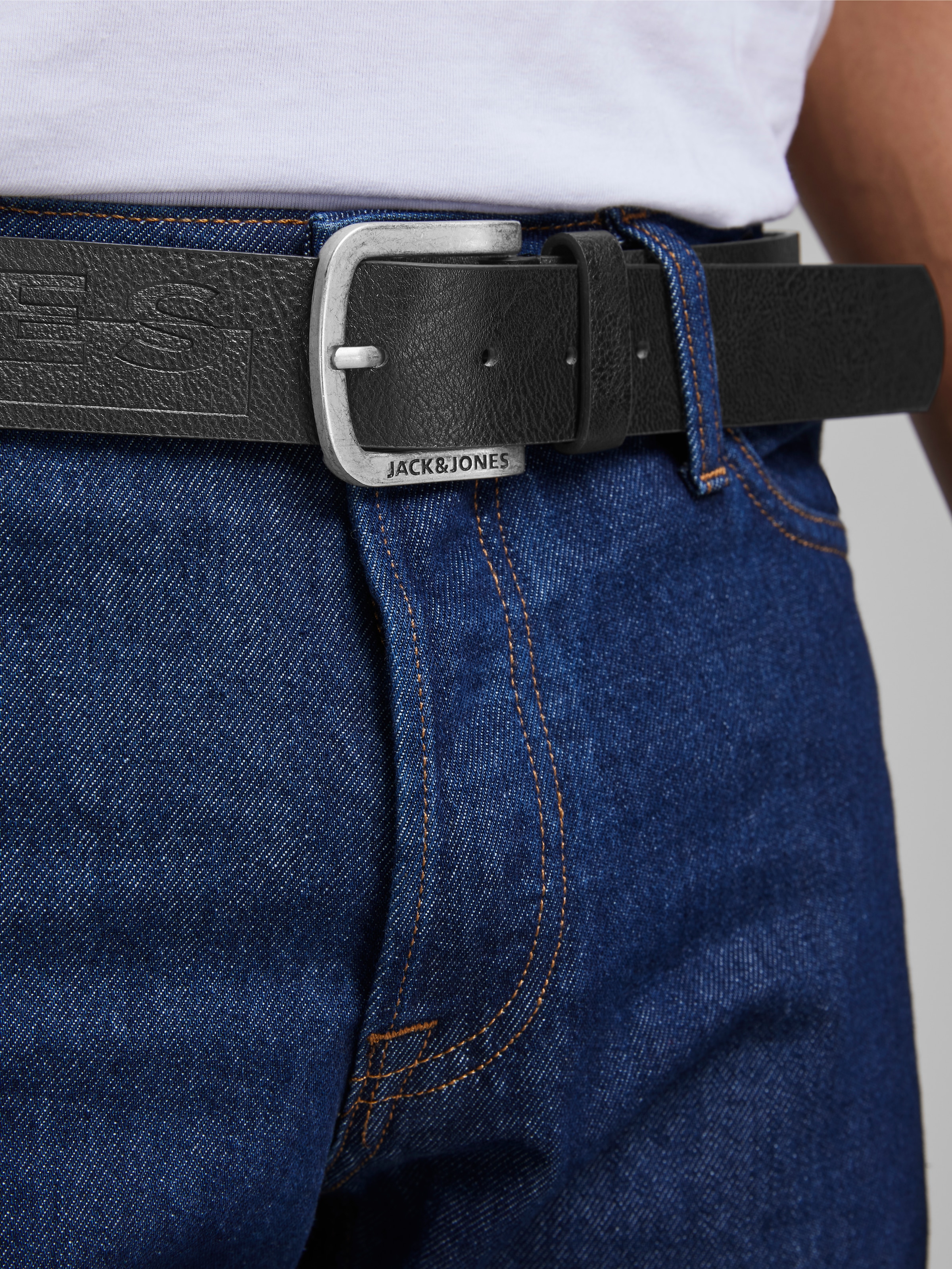 Jack & Jones Ledergürtel »JACHARRY BELT NOOS«