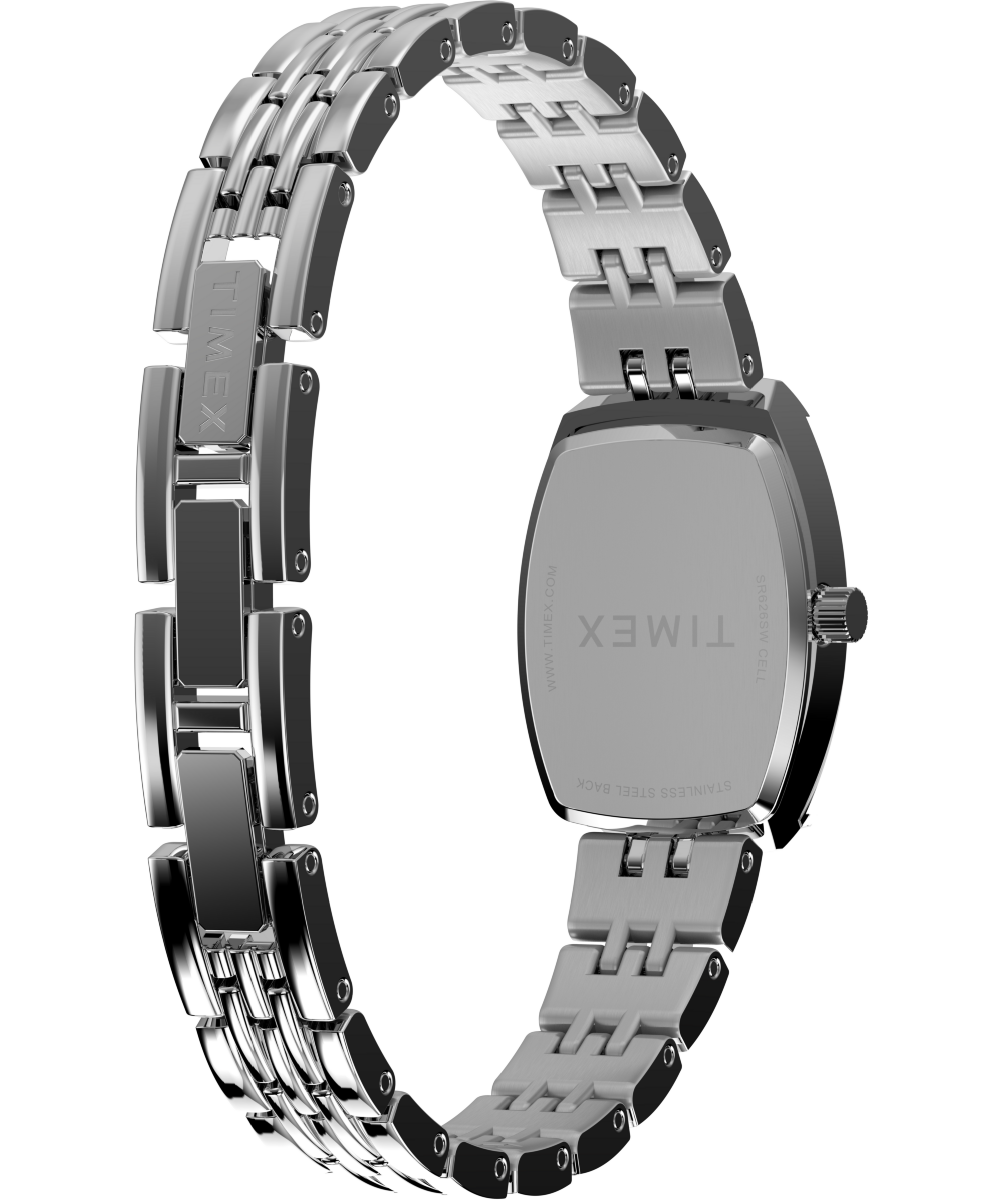 Timex Quarzuhr »CHARLOTTE« Armbanduhr, Damenuhr, Metallarmband, analog