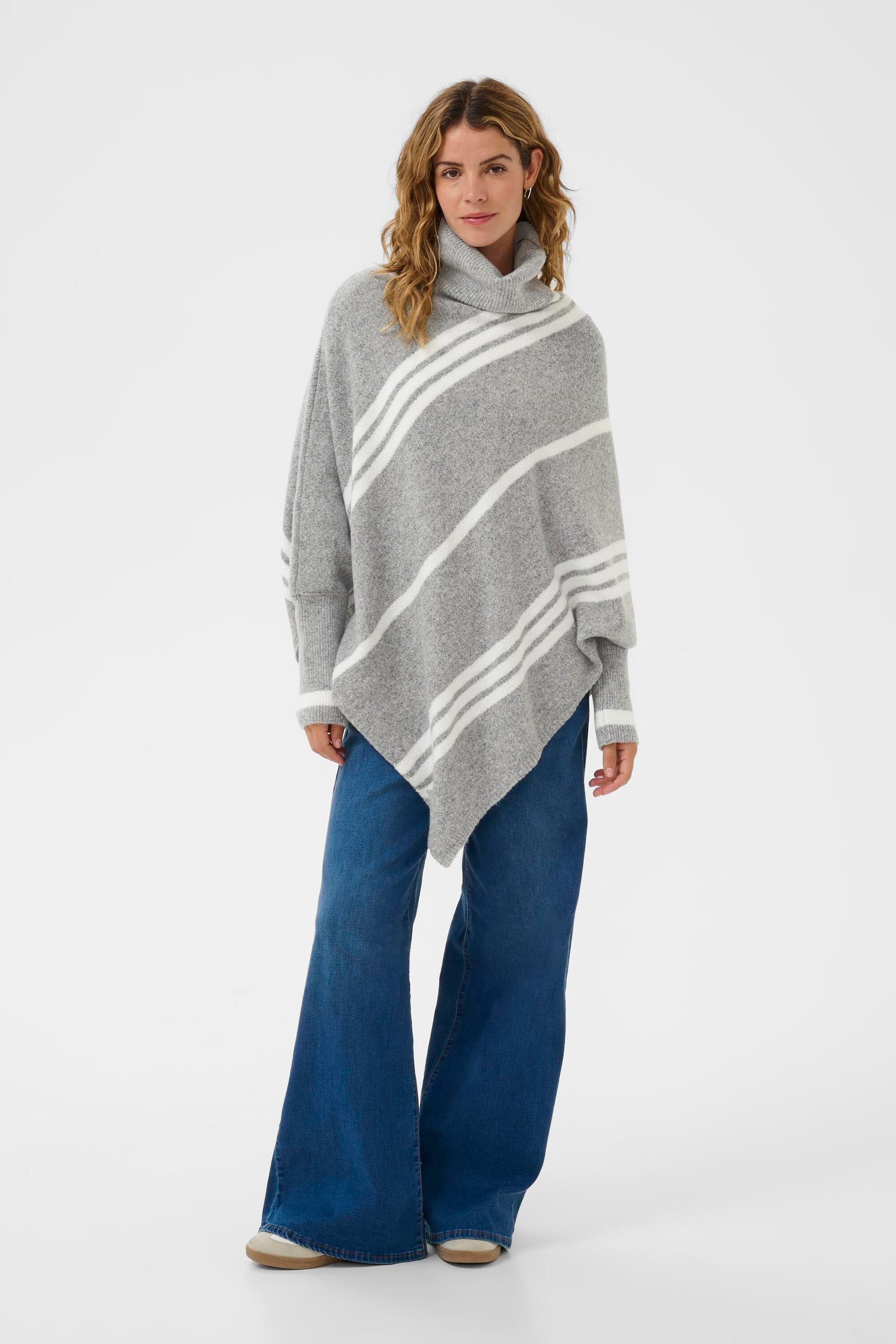 Cream Strickponcho »Poncho CRKuma«