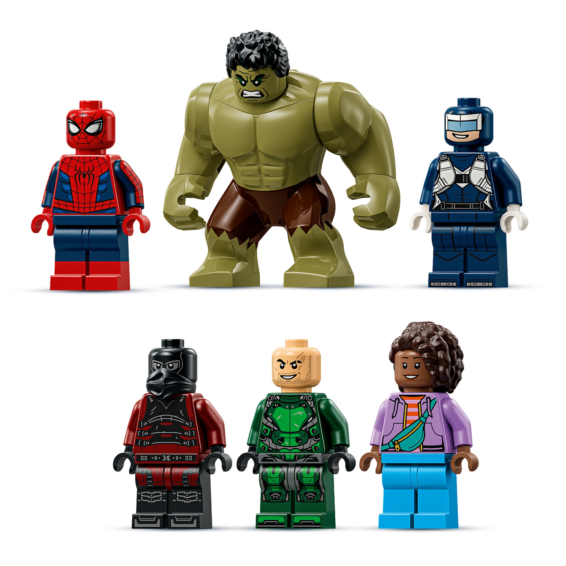 LEGO® Konstruktionsspielsteine »Großer Showdown: Spider-Man vs. Hulk (76350), LEGO Super Heroes« Made in Europe