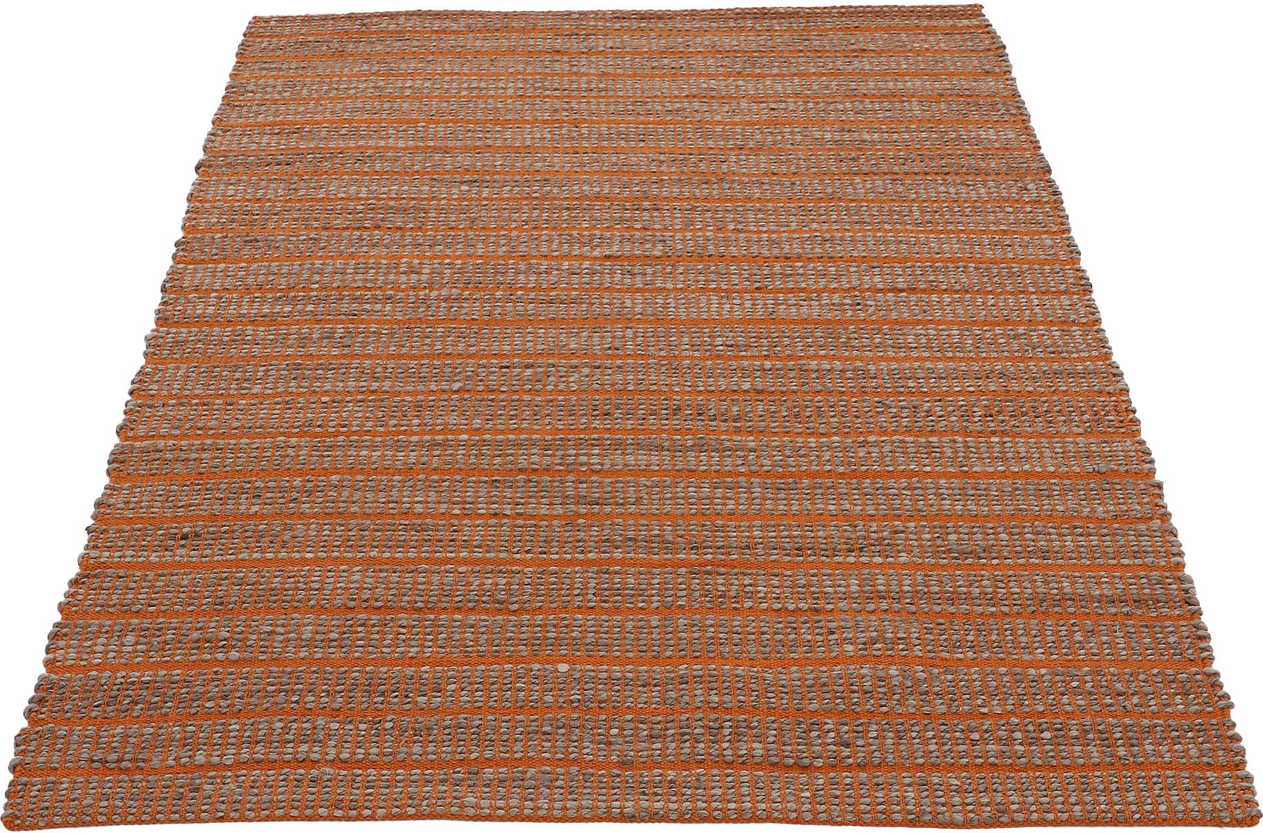 carpetfine Teppich »Lara«, rechteckig, 6 mm Höhe, Wendeteppich aus Jute/Baumwolle, Wohnzimmer