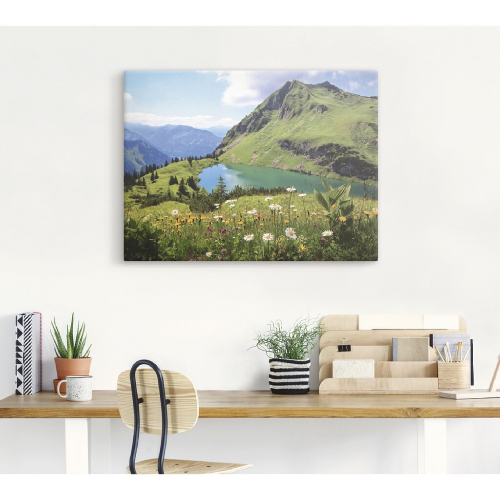 Artland Wandbild »Seealpsee«, Berge, (1 St.)