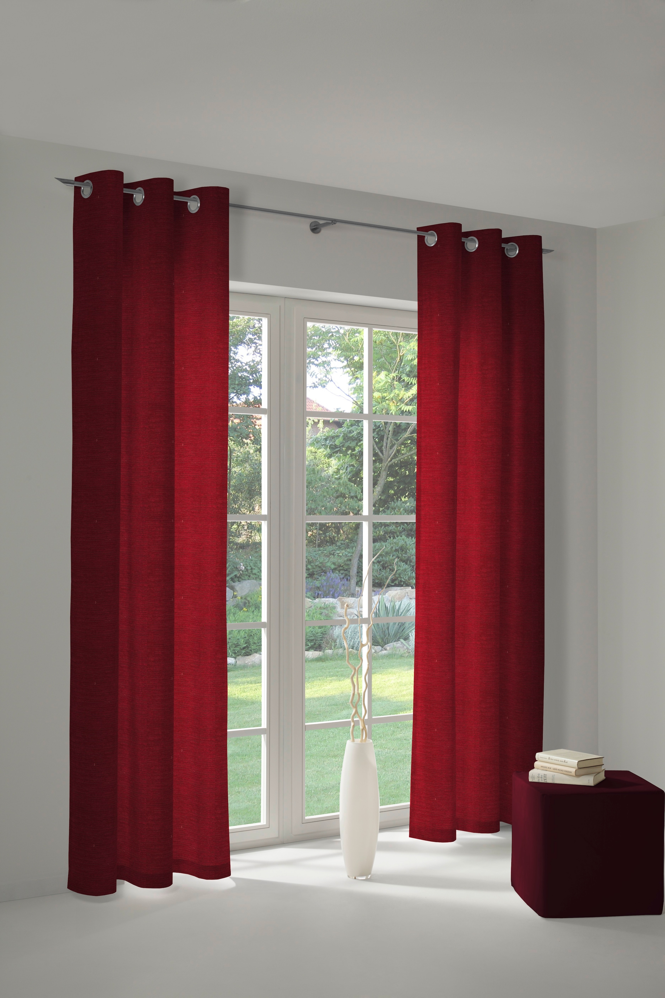 Wirth Vorhang »Toco-Uni« Ösen 1 Stk. tlg.